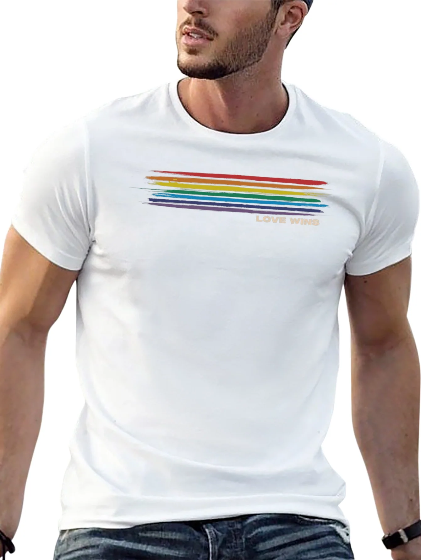 Love Wins Pride T-Shirt - Equality Rainbow Tee