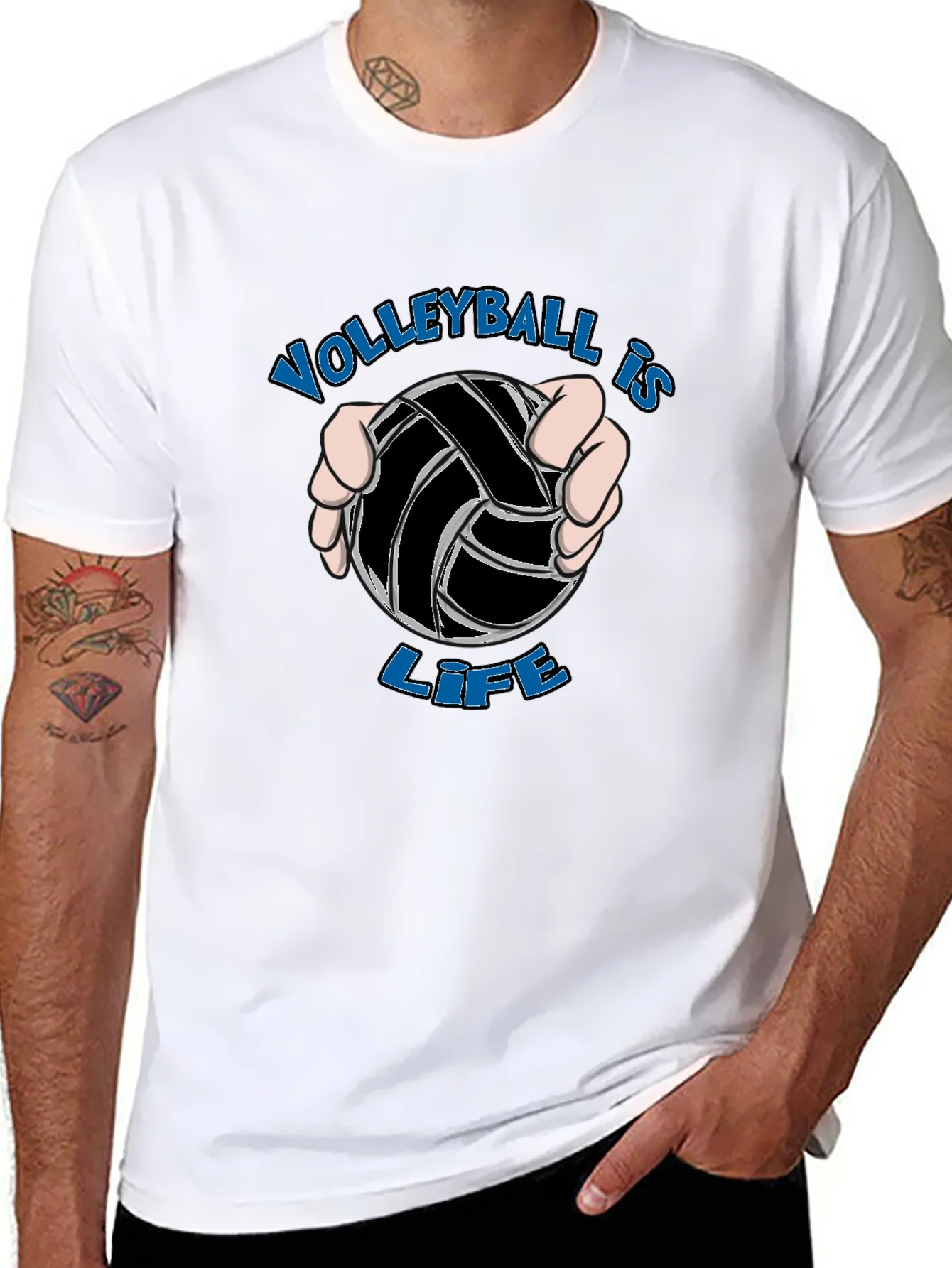 Volleyball is Life Graphic Tee