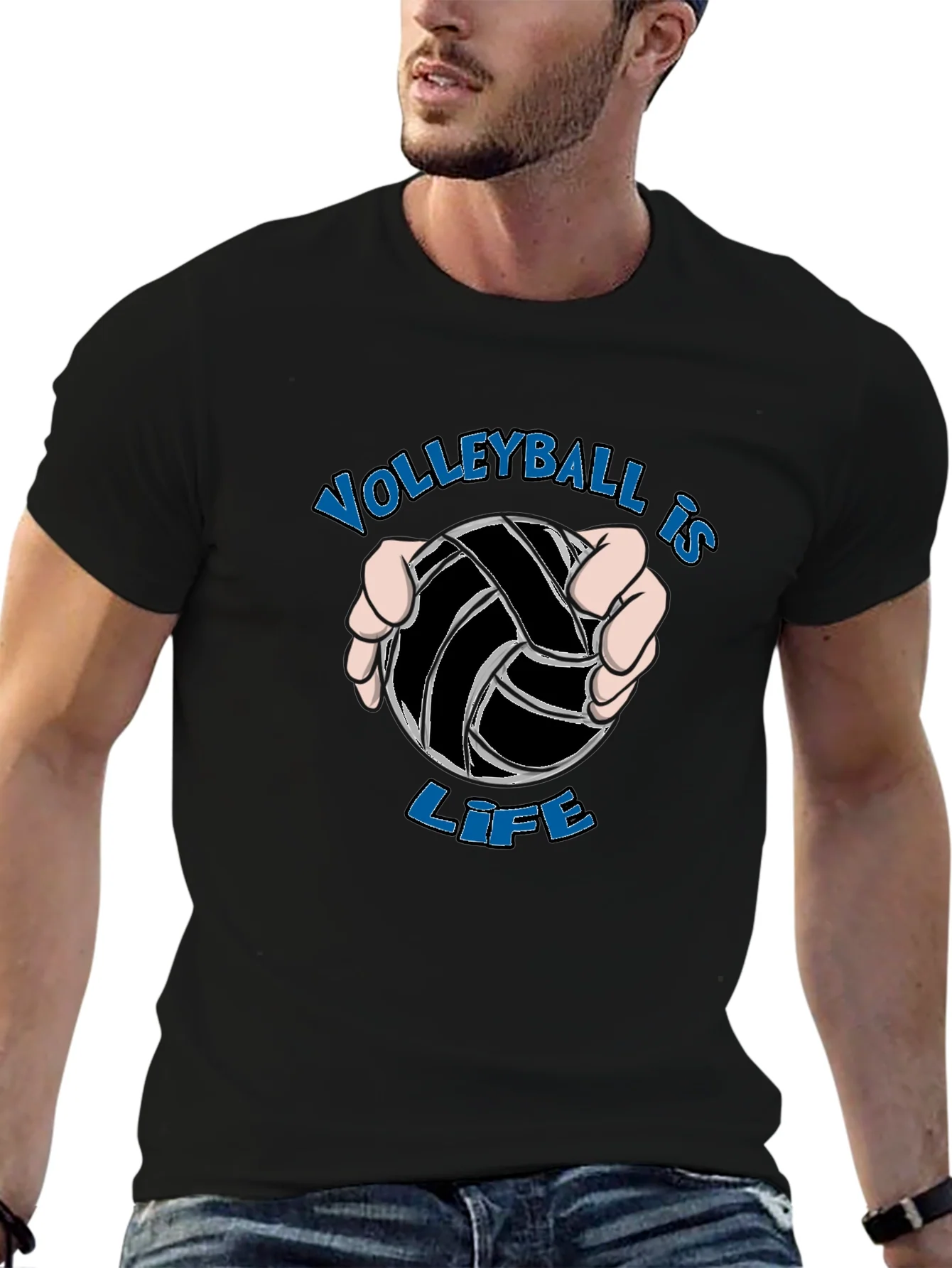 Volleyball is Life Graphic Tee