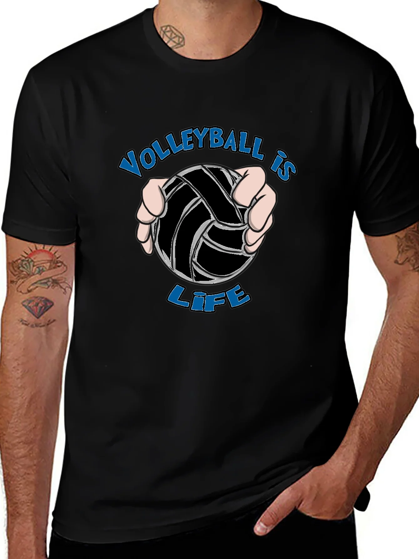Volleyball is Life Graphic Tee