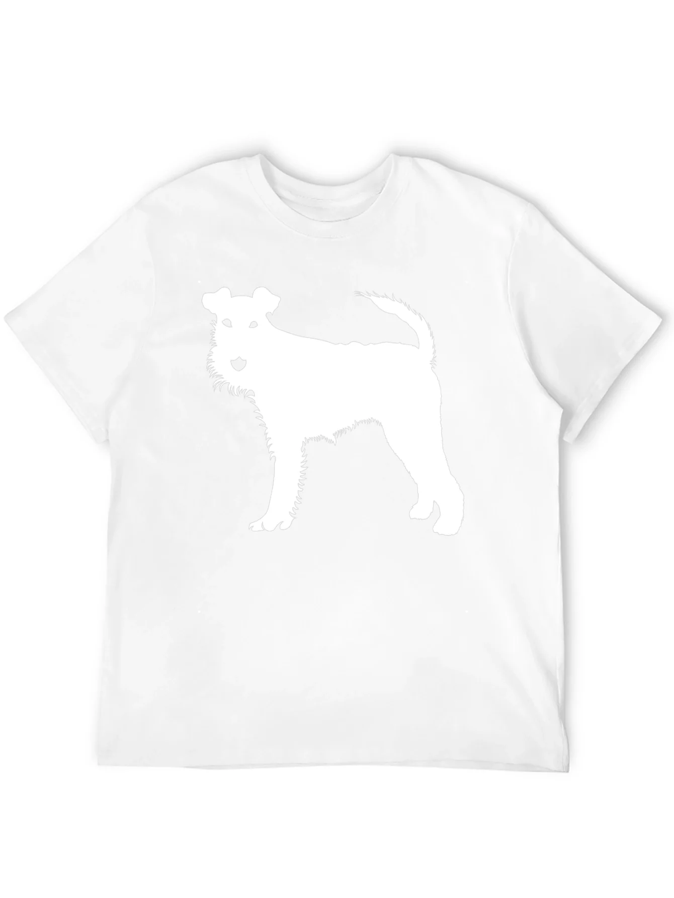 Dog Silhouette Black T-Shirt