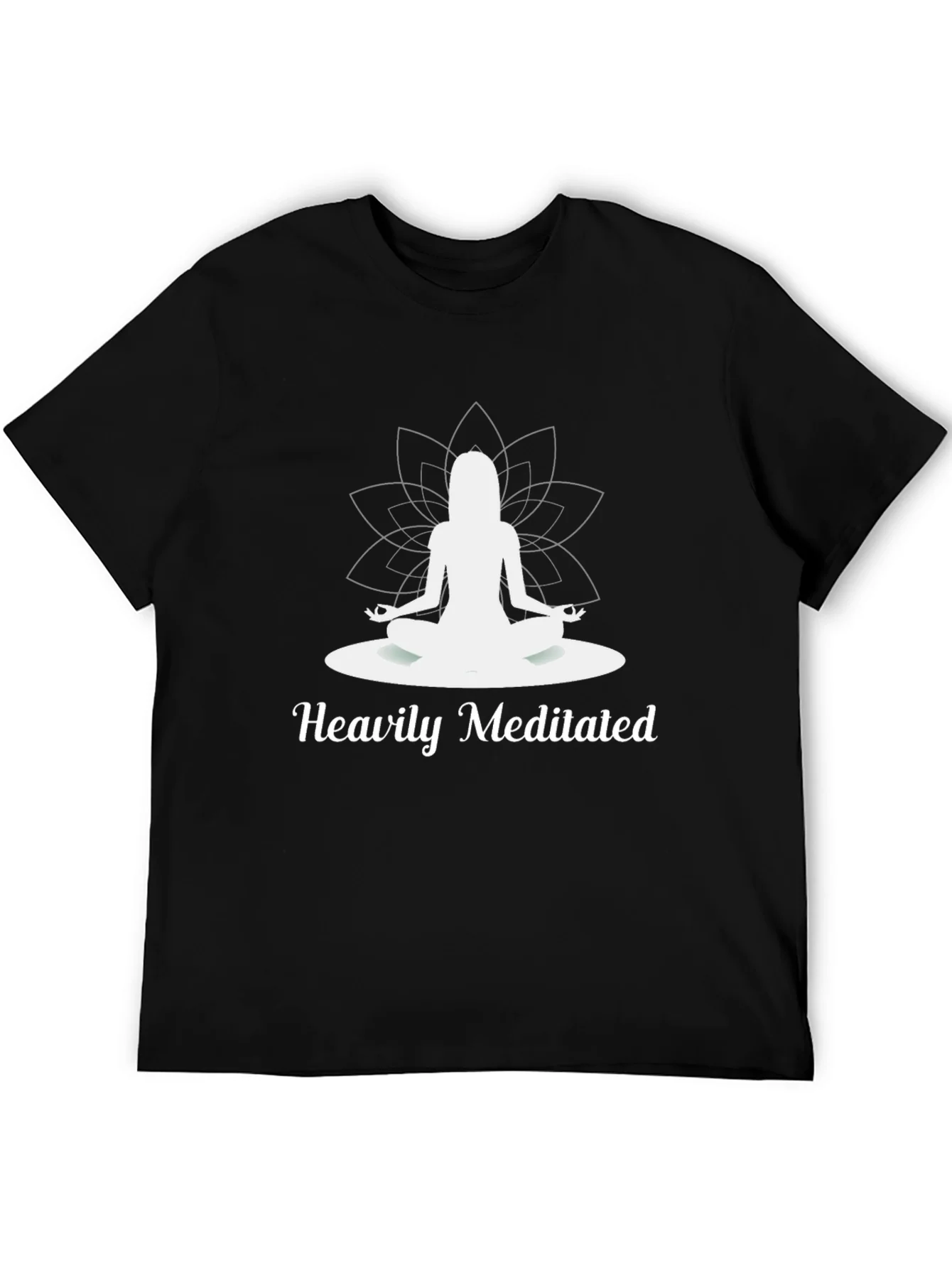 Heavily Meditated Black T-Shirt