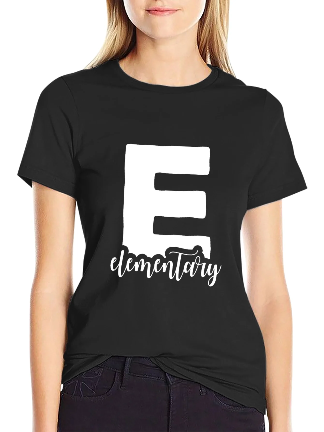 Elementary School Teacher T-Shirt - Black