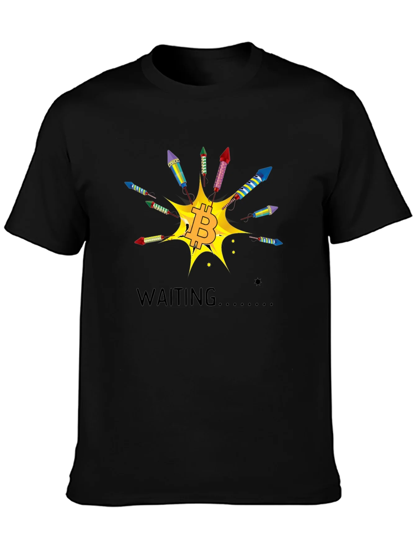 Bitcoin Waiting T-Shirt - Crypto HODL Tee