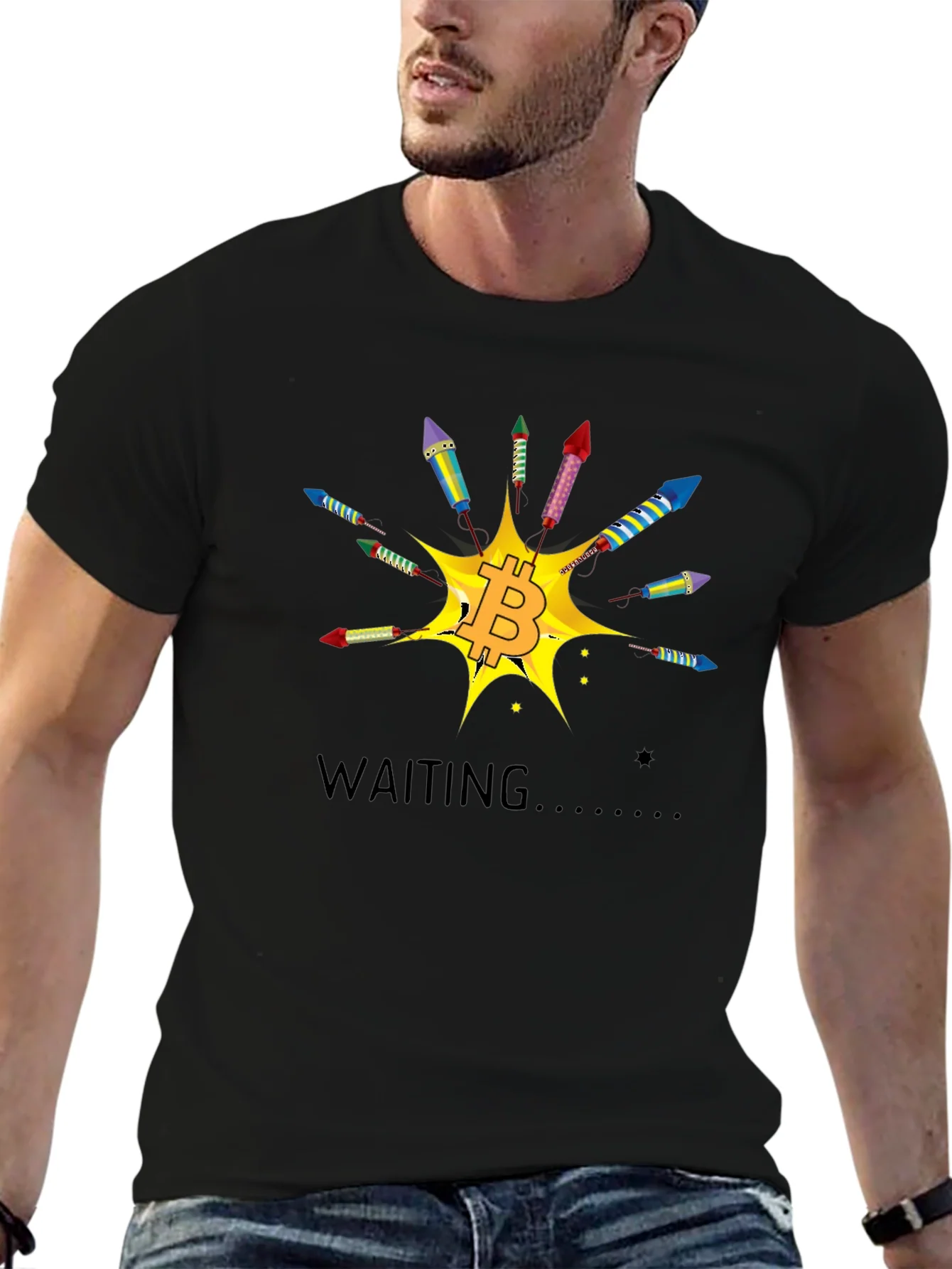 Bitcoin Waiting T-Shirt - Crypto HODL Tee