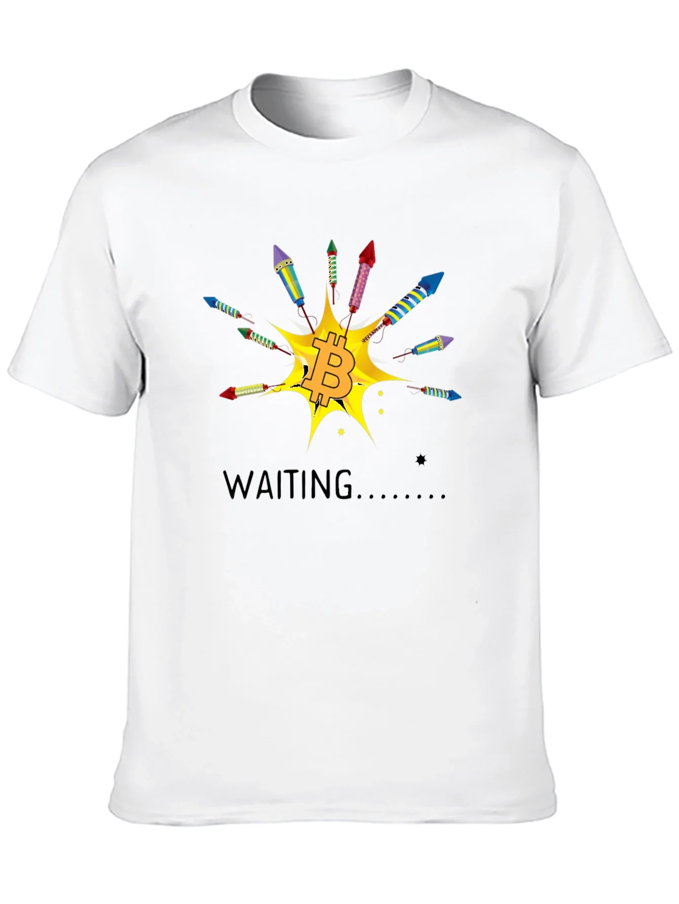 Bitcoin Waiting T-Shirt - Crypto HODL Tee
