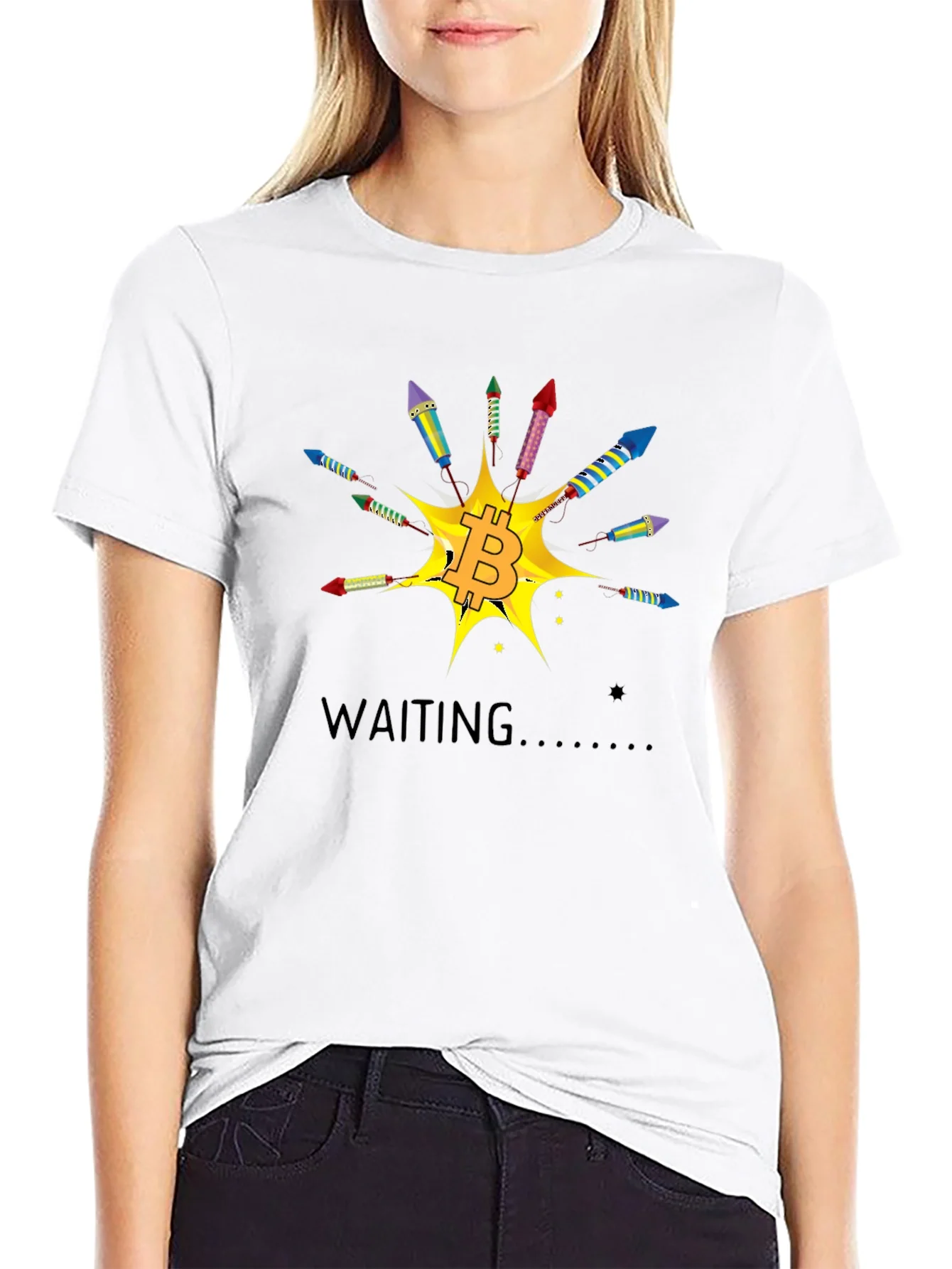 Bitcoin Waiting T-Shirt - Crypto HODL Tee