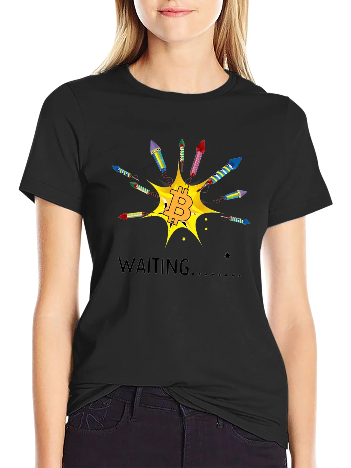 Bitcoin Waiting T-Shirt - Crypto HODL Tee