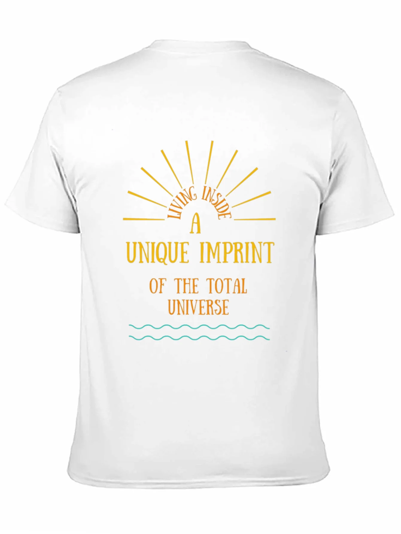 Unique Imprint Tee - Living Inside the Universe