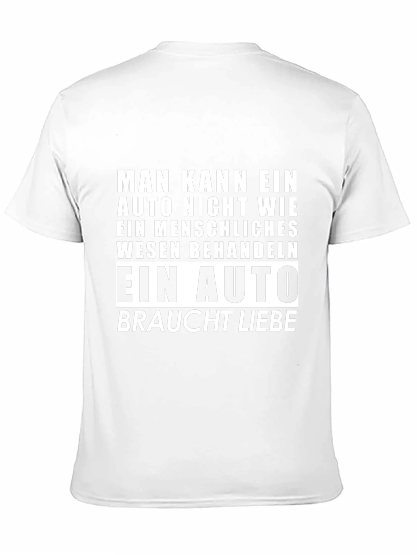 Car Lover T-Shirt: Auto Braucht Liebe