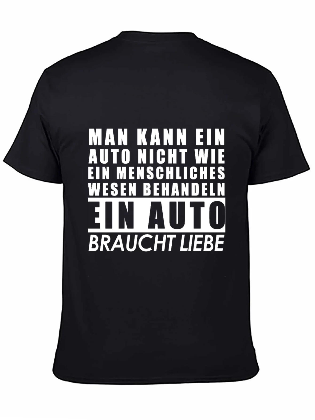 Car Lover T-Shirt: Auto Braucht Liebe