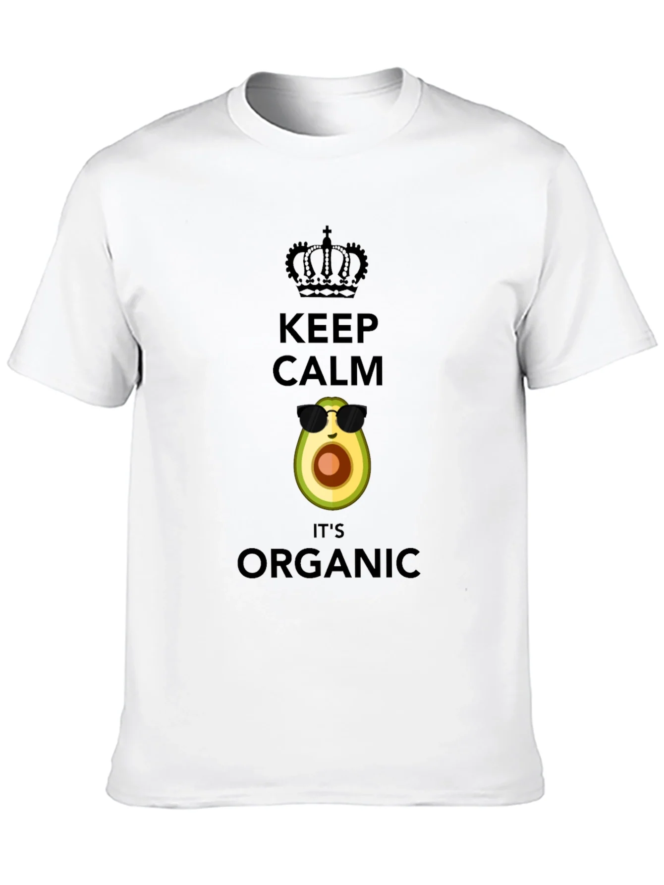 Keep Calm Its Organic Avocado T-Shirt