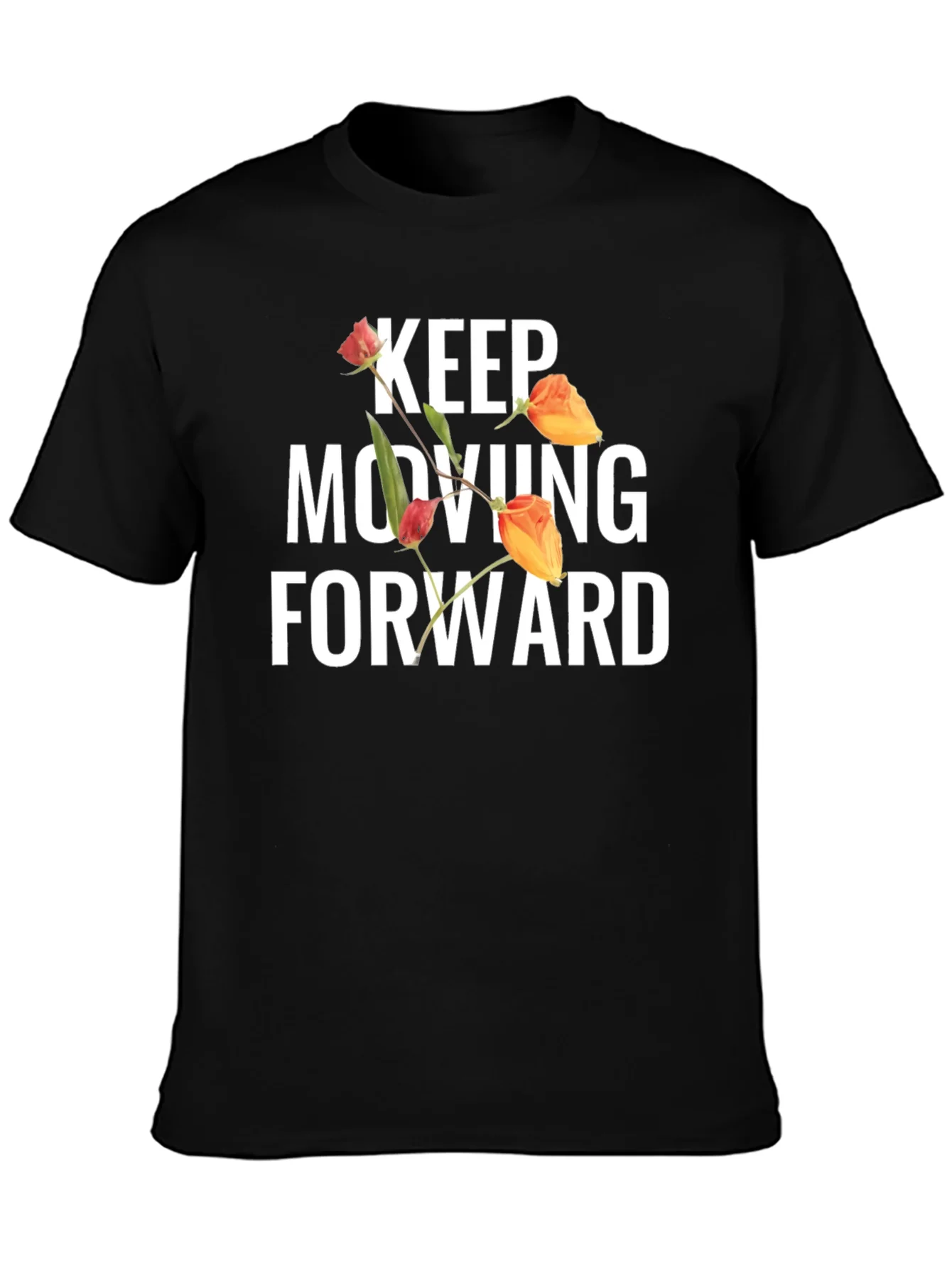 Keep Moving Forward Floral T-Shirt