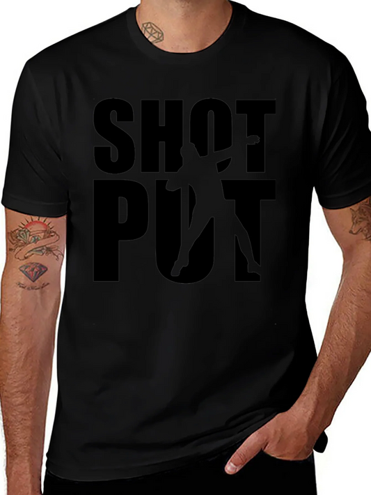 Shot Put Graphic Tee - Athletic Sportswear