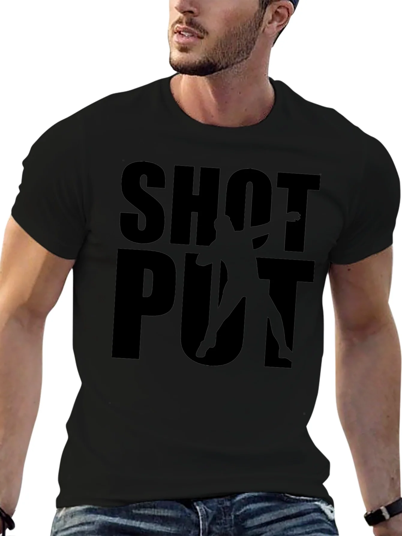Shot Put Graphic Tee - Athletic Sportswear