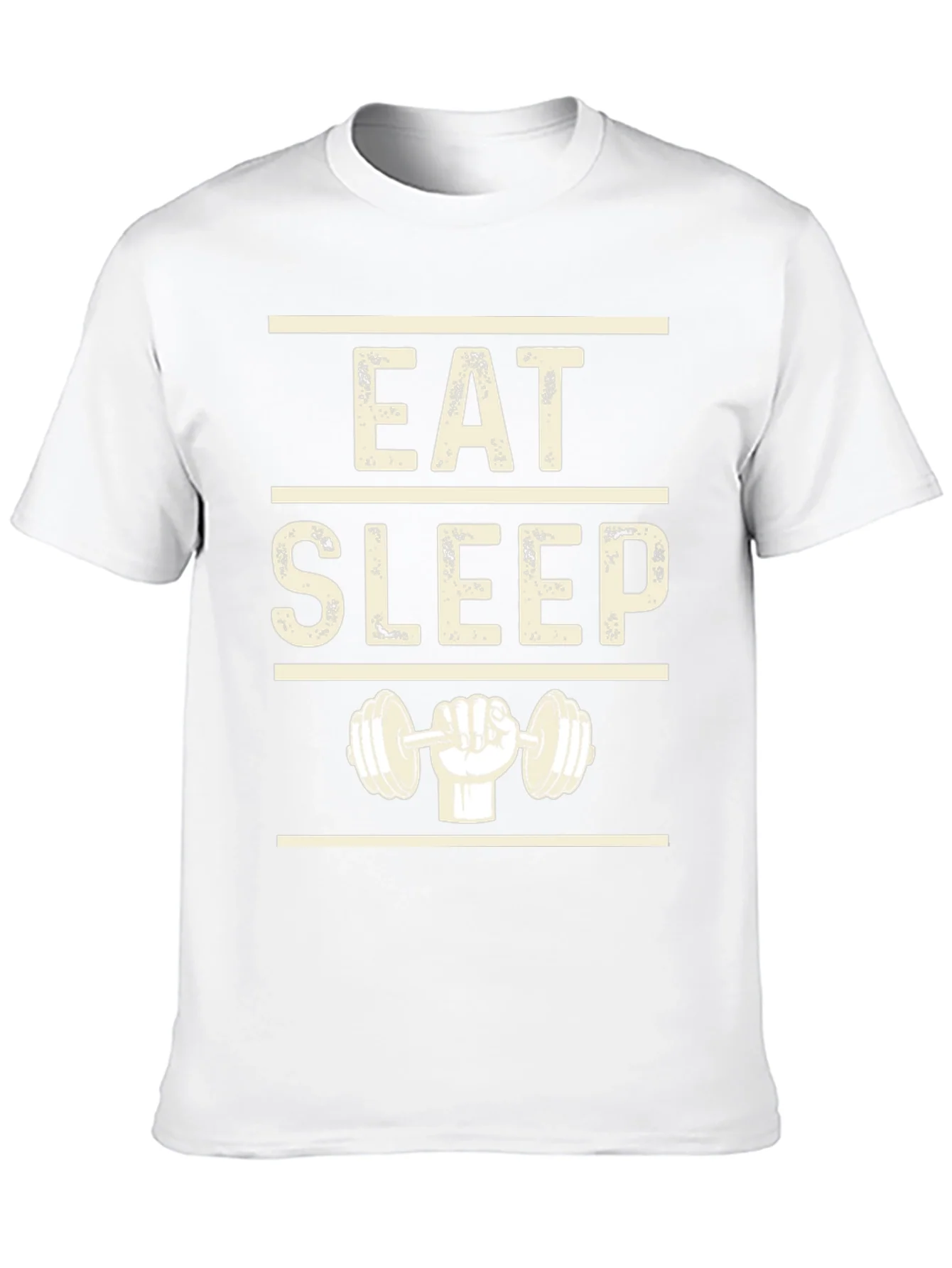 Eat Sleep Lift Black Graphic T-Shirt