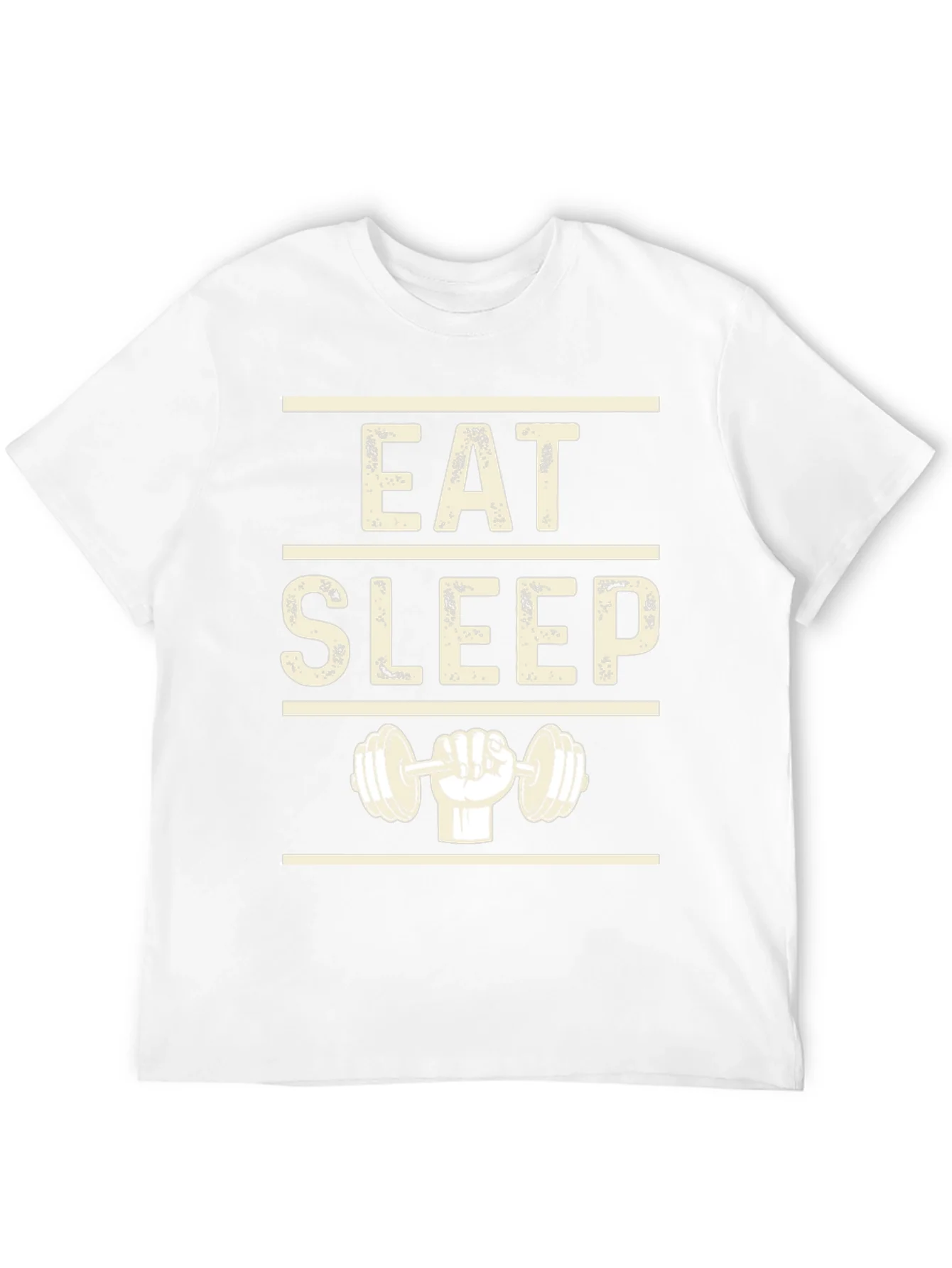 Eat Sleep Lift Black Graphic T-Shirt