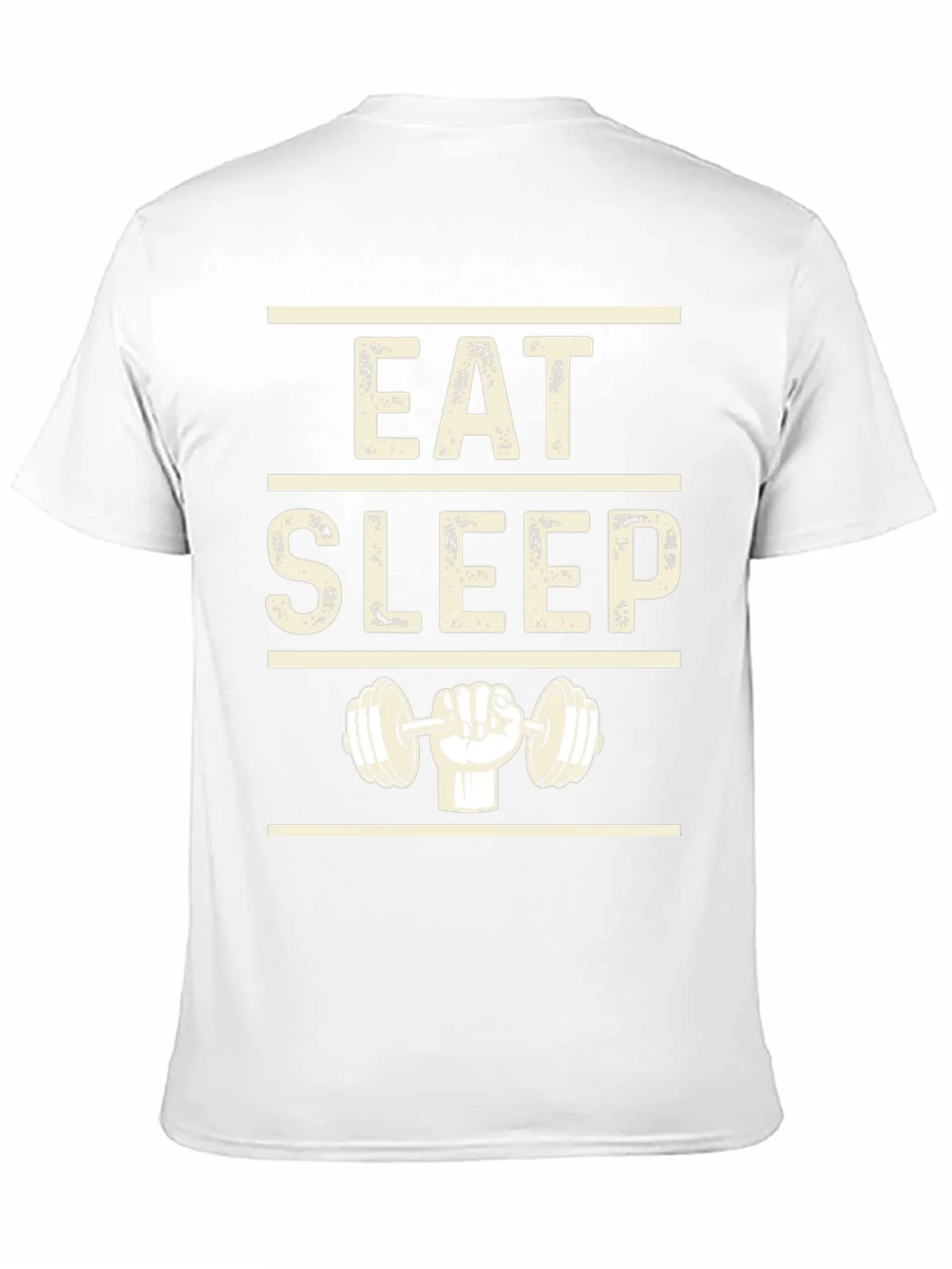 Eat Sleep Lift Black Graphic T-Shirt