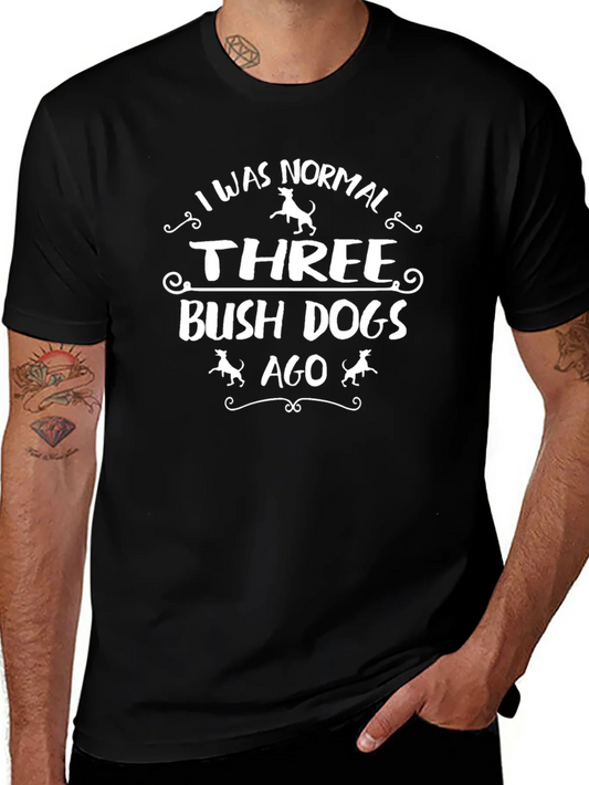 Funny Bush Dogs T-Shirt - Dog Lover Tee