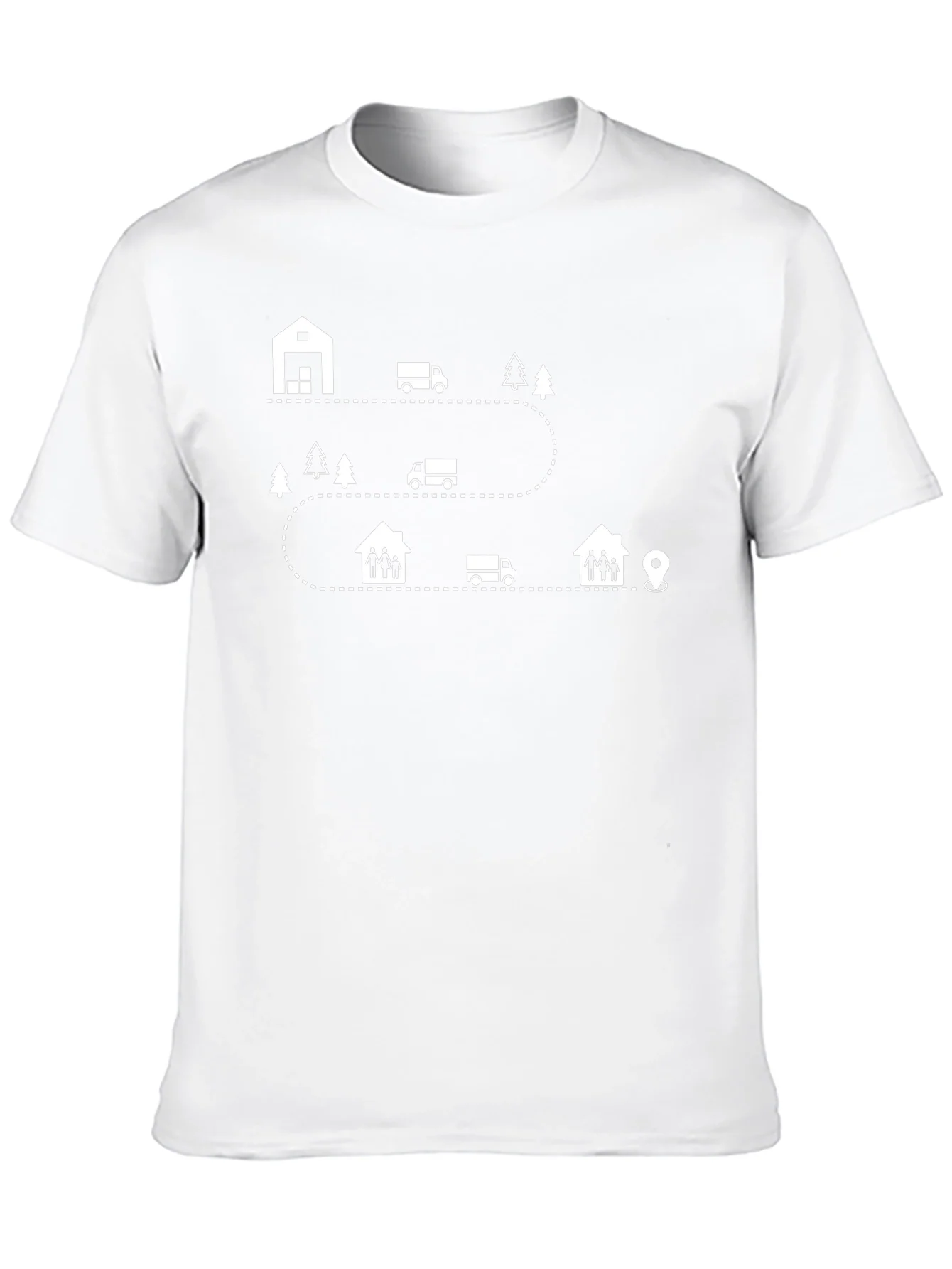 Moving Route Graphic Tee