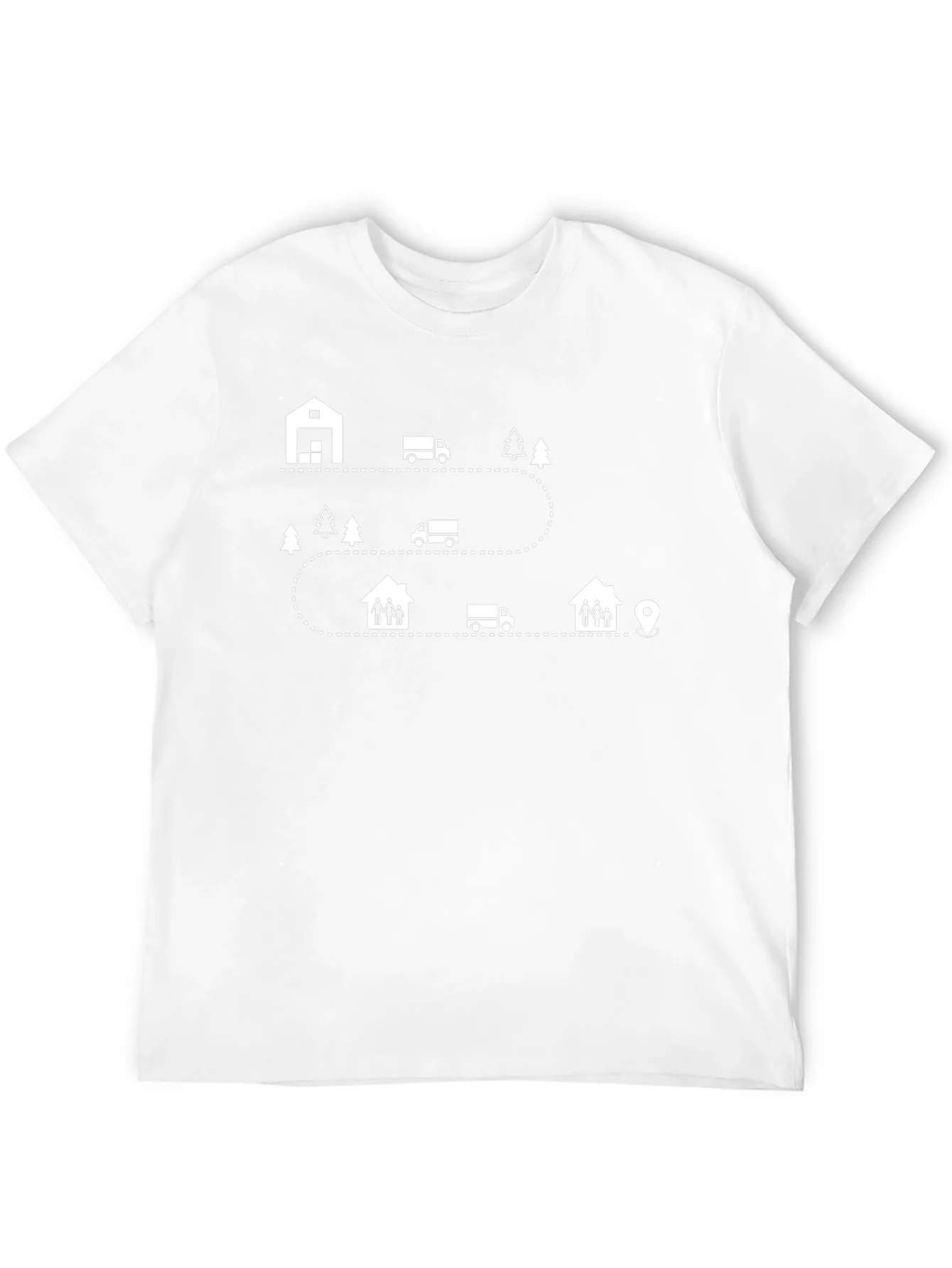 Moving Route Graphic Tee