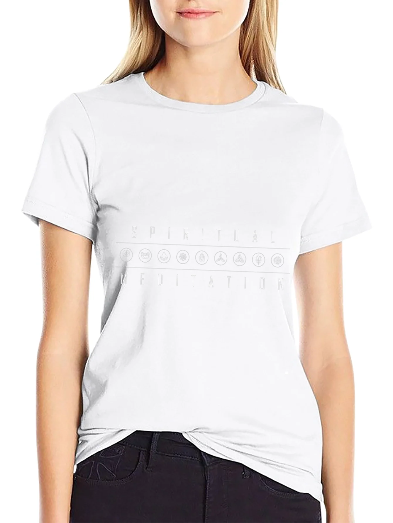 Spiritual Meditation Graphic T-Shirt
