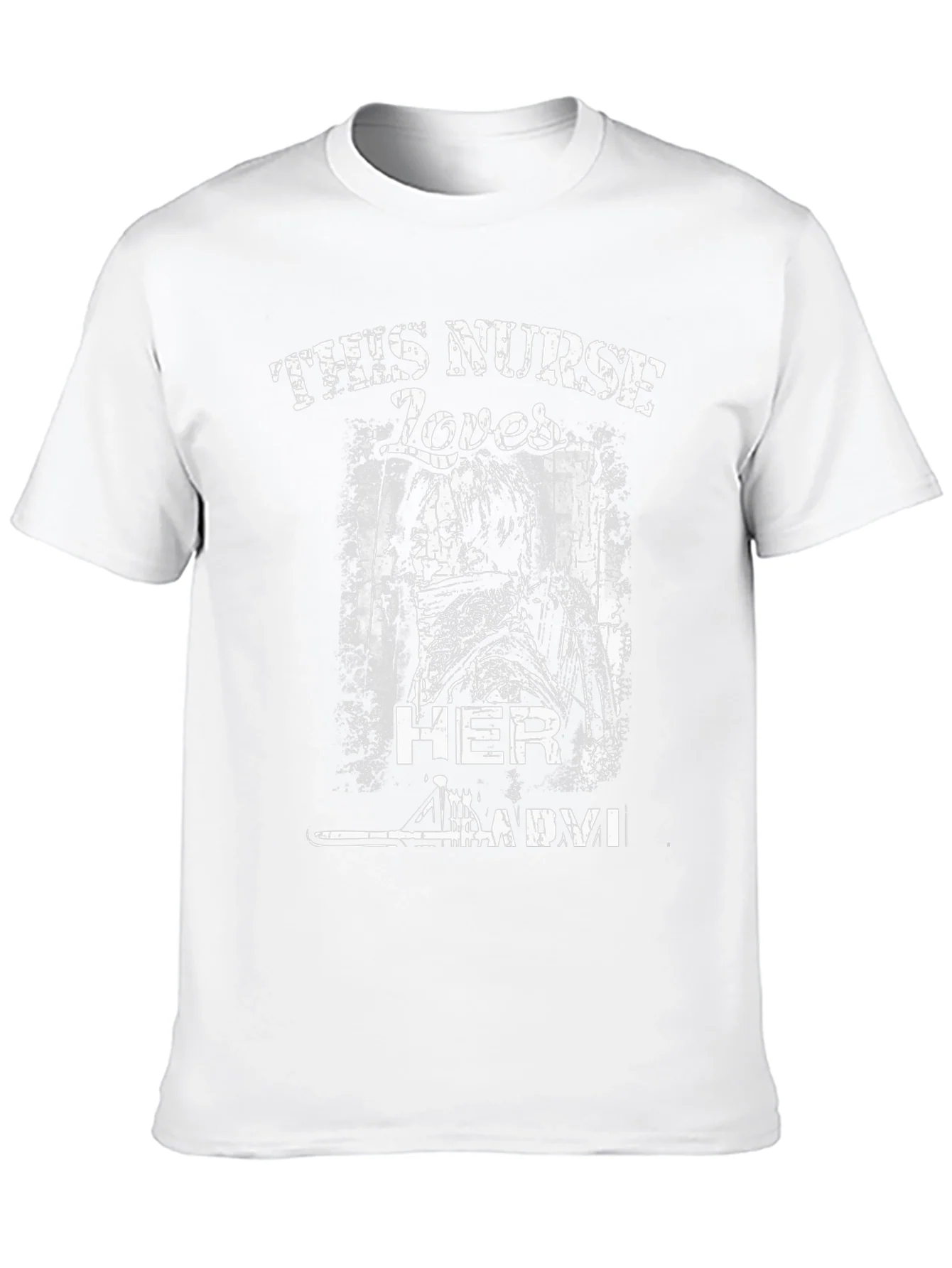 Nurse Loves Ladyvi Black T-Shirt