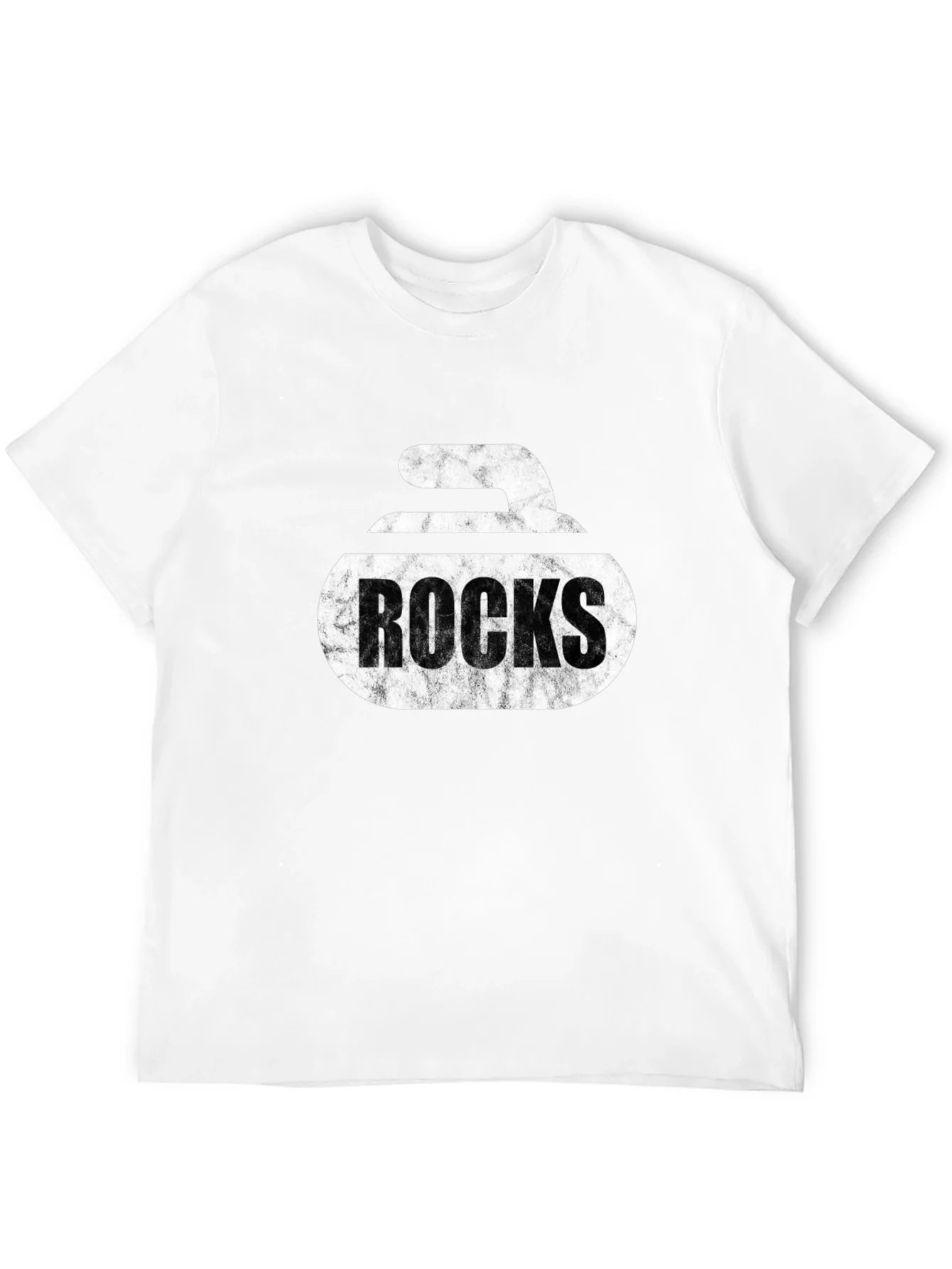 Curling Rocks T-Shirt - Unique Graphic Tee
