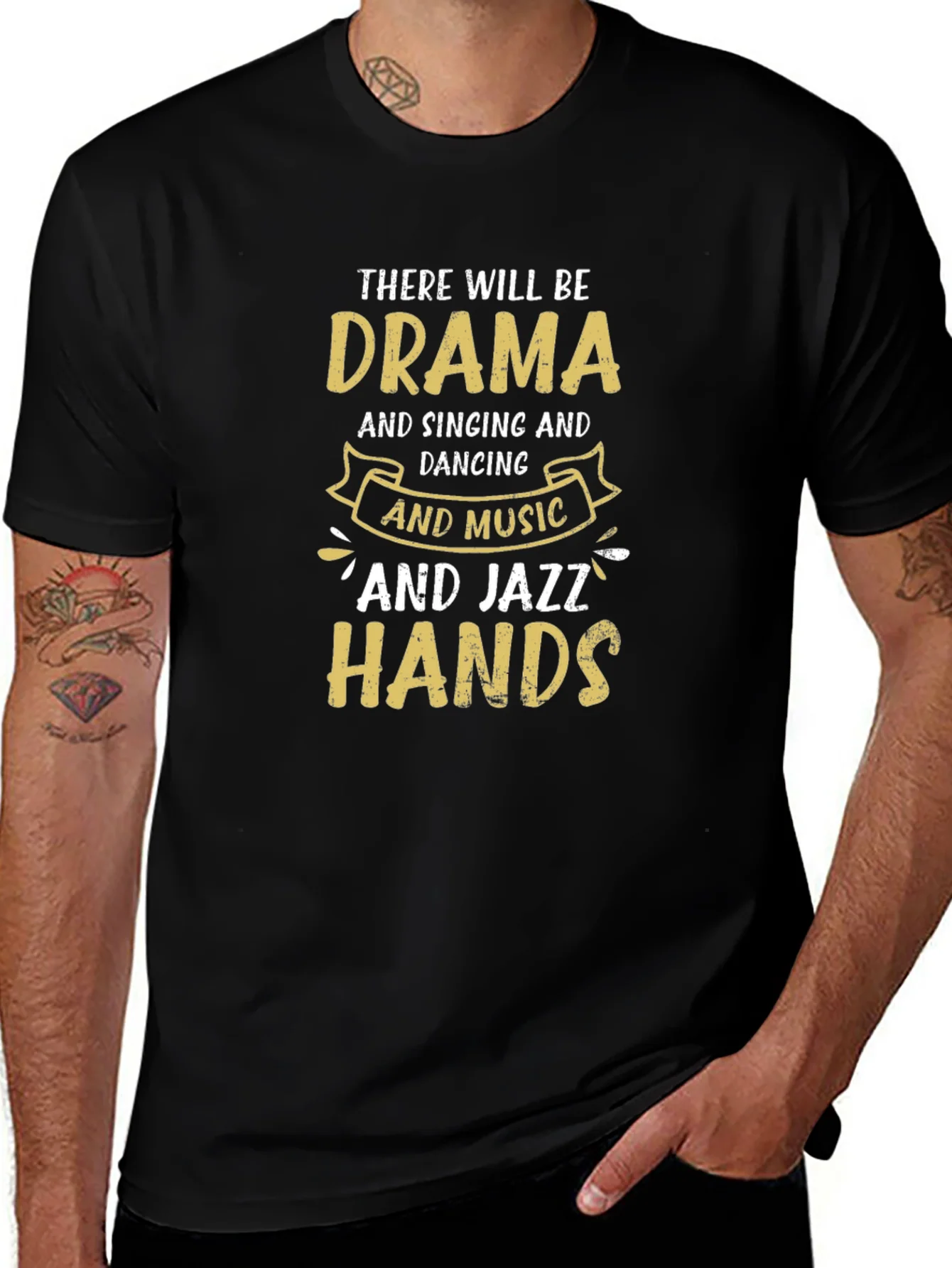 Drama Music Jazz Hands T-Shirt