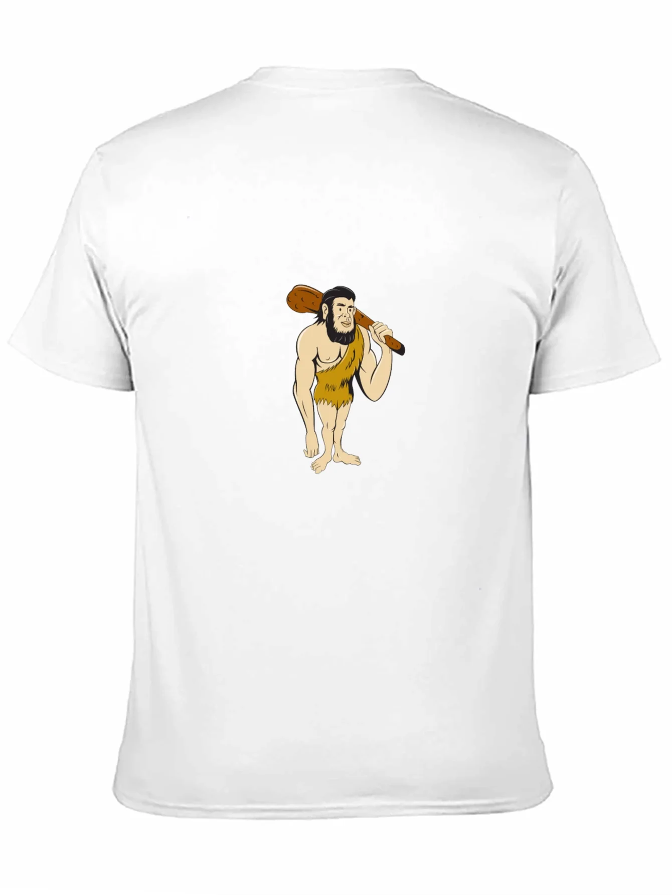 Caveman Graphic Tee - Stone Age Style