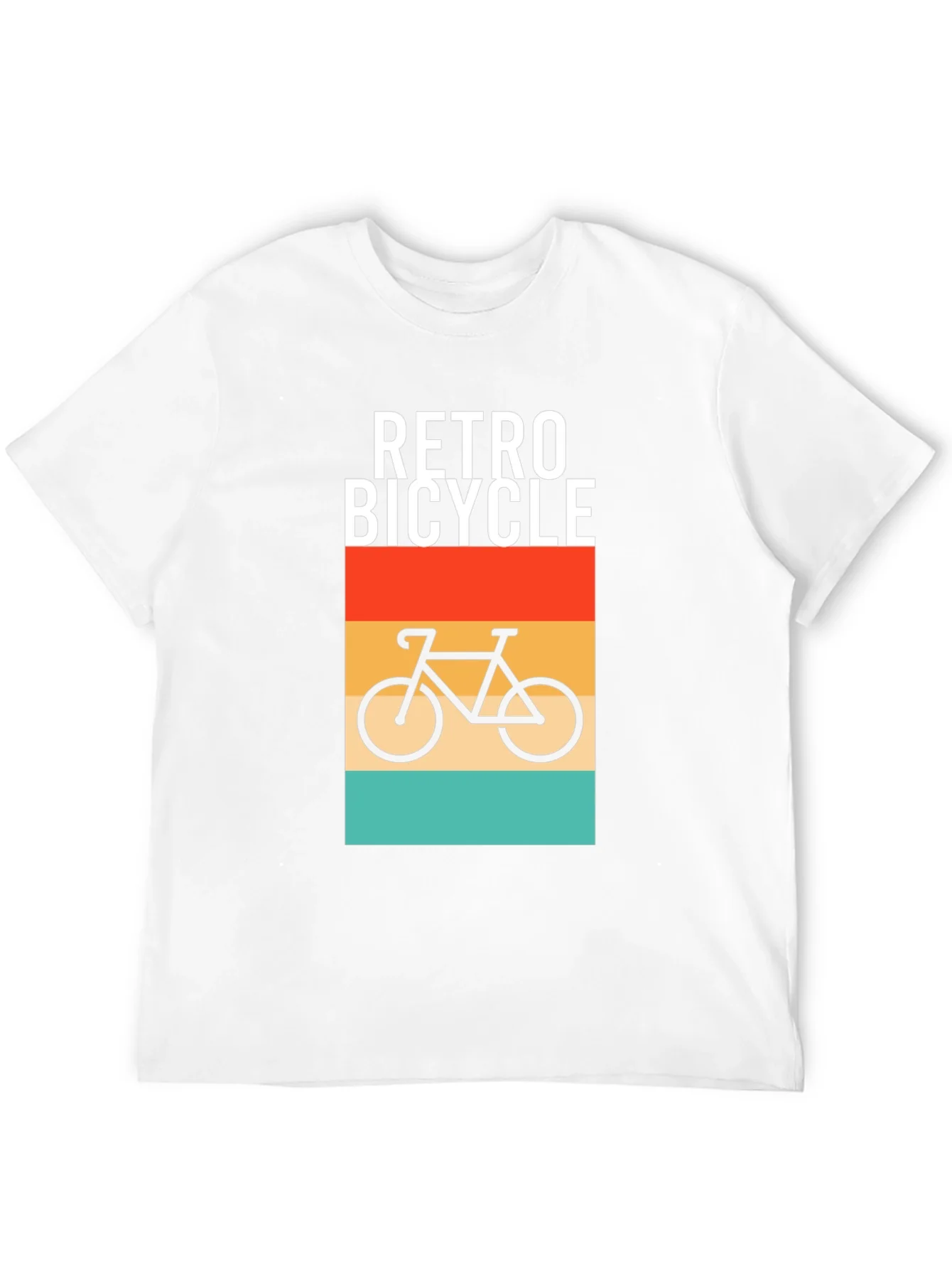 Retro Bicycle Graphic T-Shirt - Stylish Comfort