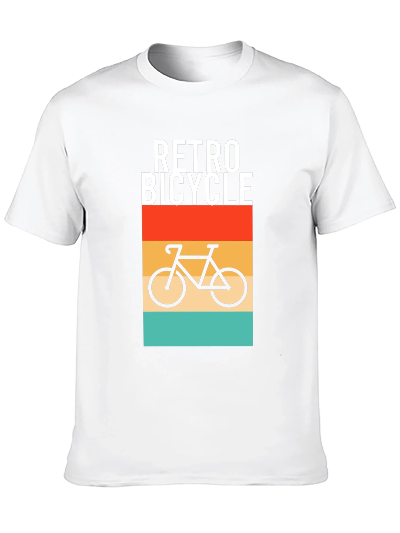 Retro Bicycle Graphic T-Shirt - Stylish Comfort