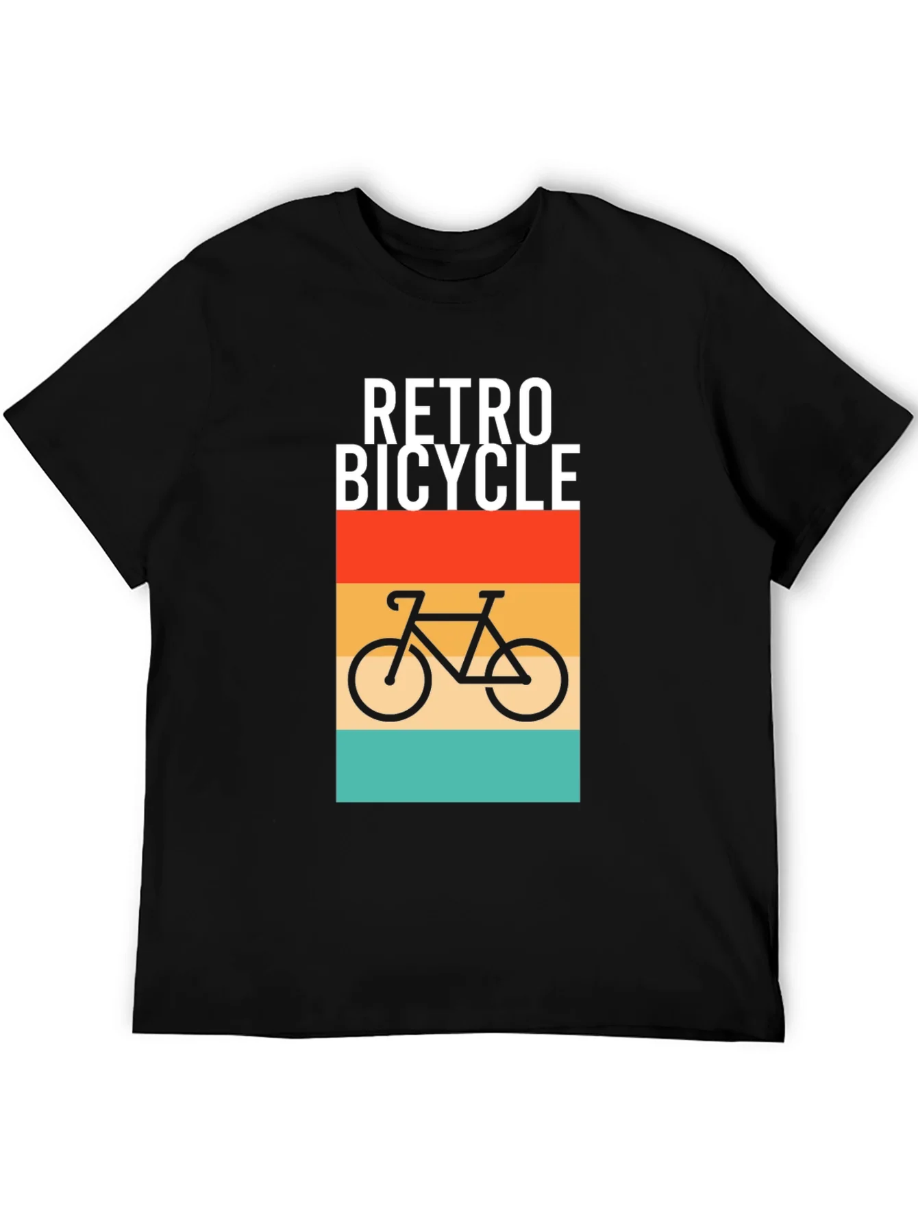 Retro Bicycle Graphic T-Shirt - Stylish Comfort
