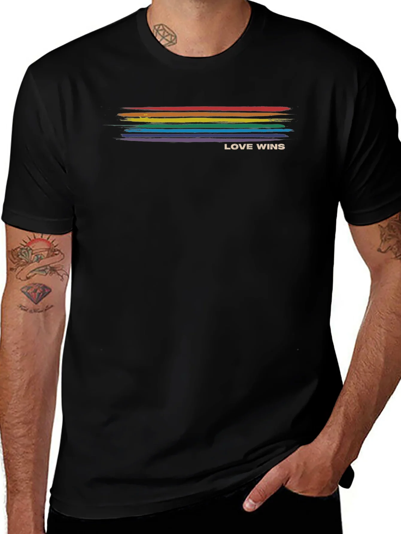 Love Wins Pride T-Shirt - Equality Rainbow Tee