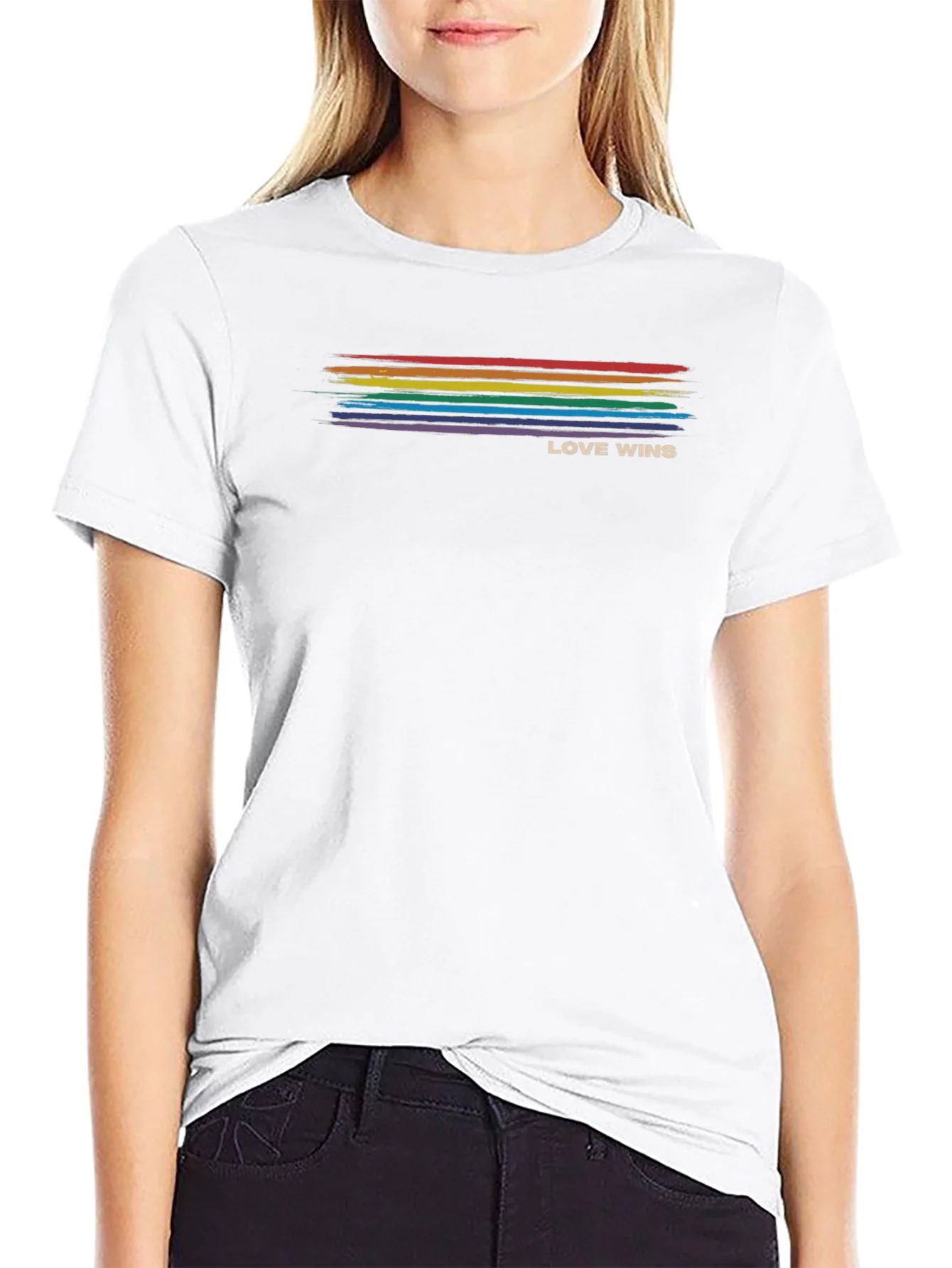Love Wins Pride T-Shirt - Equality Rainbow Tee