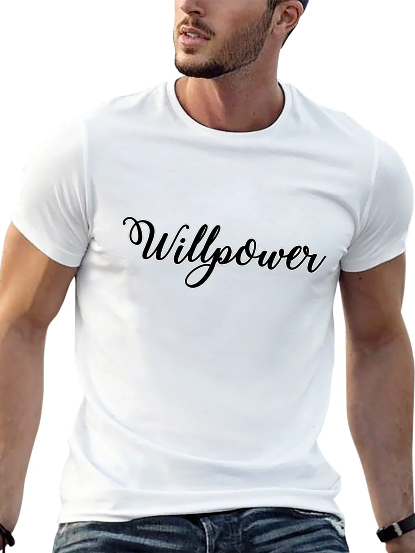 Willpower Graphic Tee - Classic Black T-Shirt