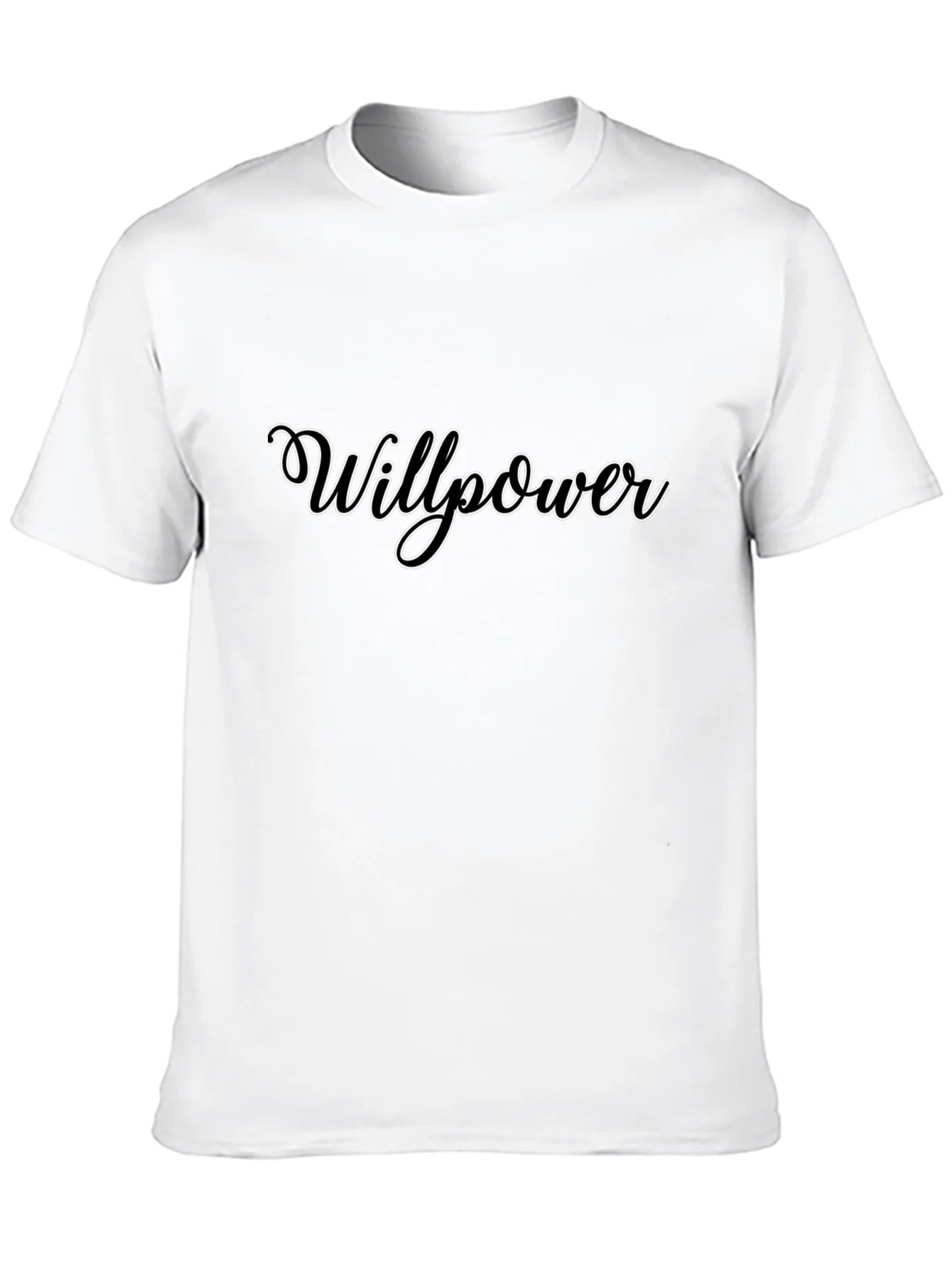 Willpower Graphic Tee - Classic Black T-Shirt