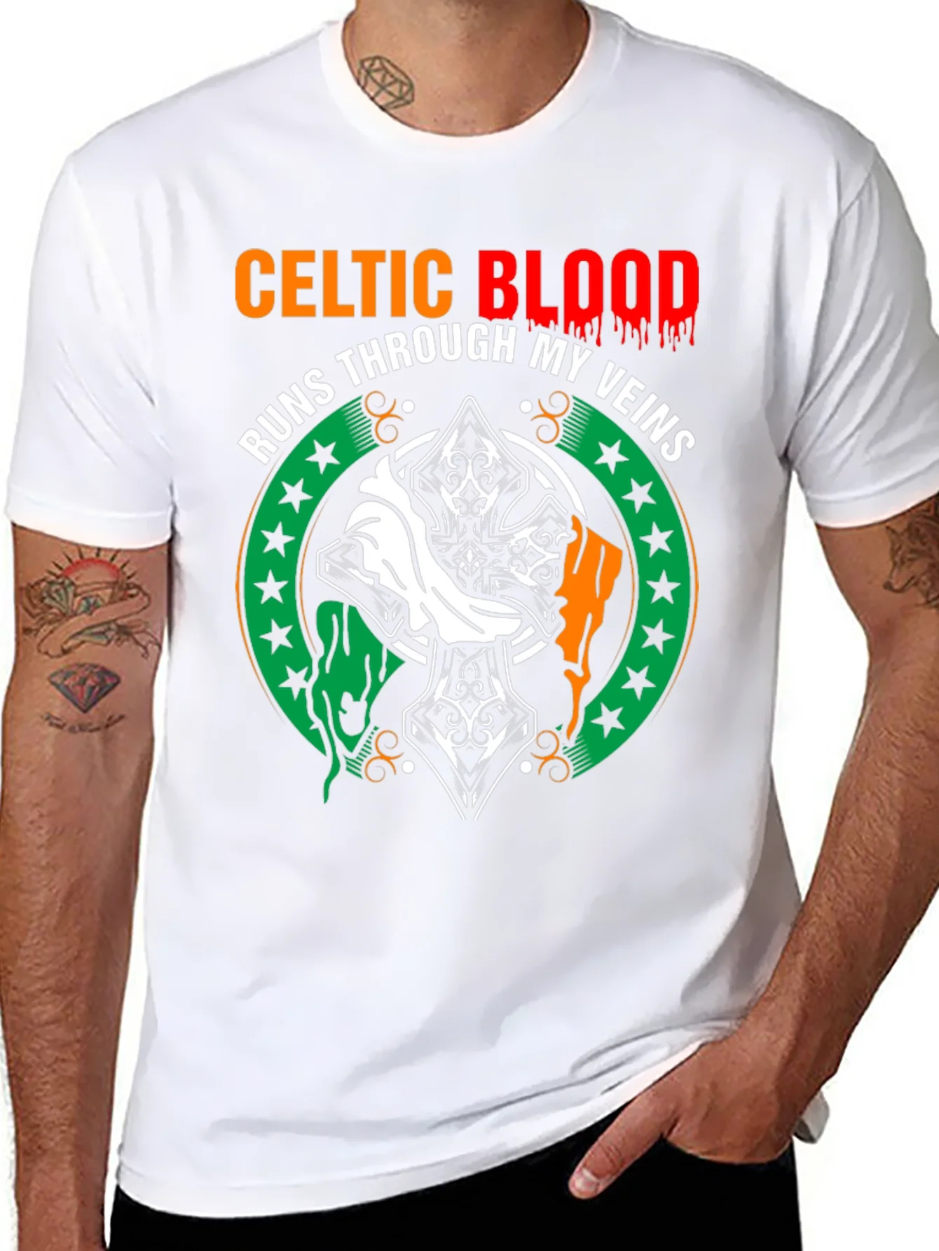 Celtic Blood Runs Through My Veins T-Shirt