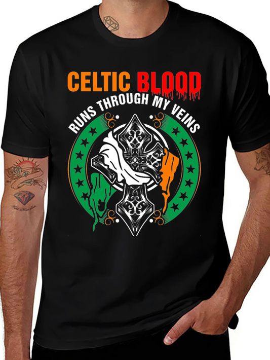 Celtic Blood Runs Through My Veins T-Shirt