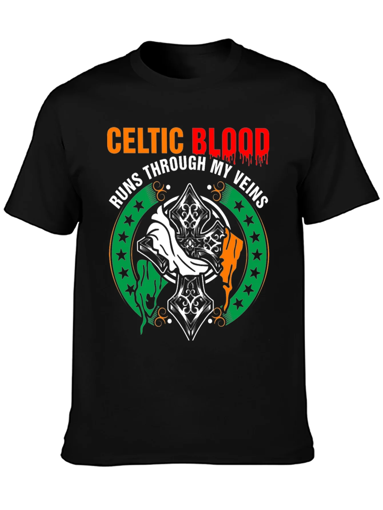 Celtic Blood Runs Through My Veins T-Shirt