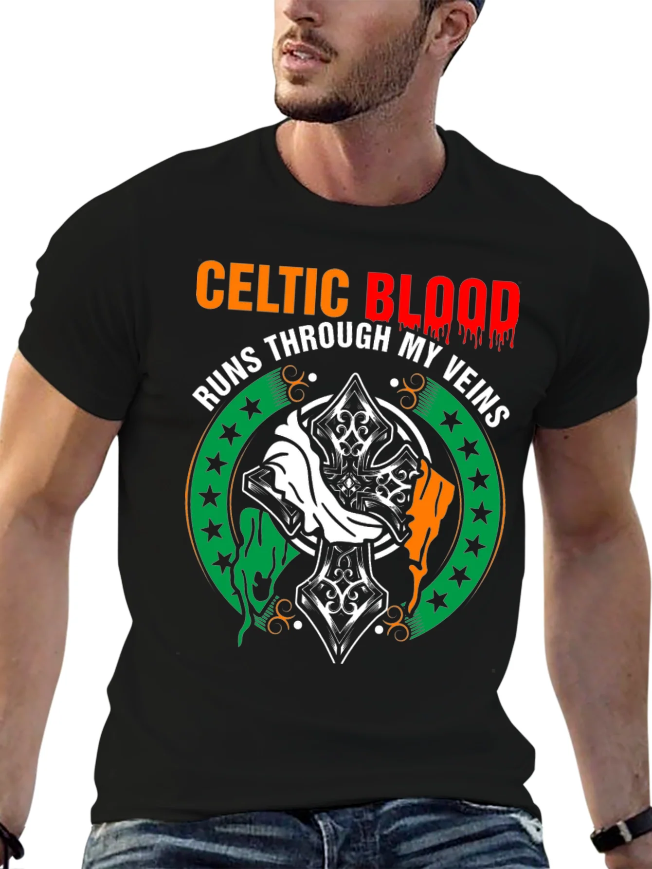 Celtic Blood Runs Through My Veins T-Shirt