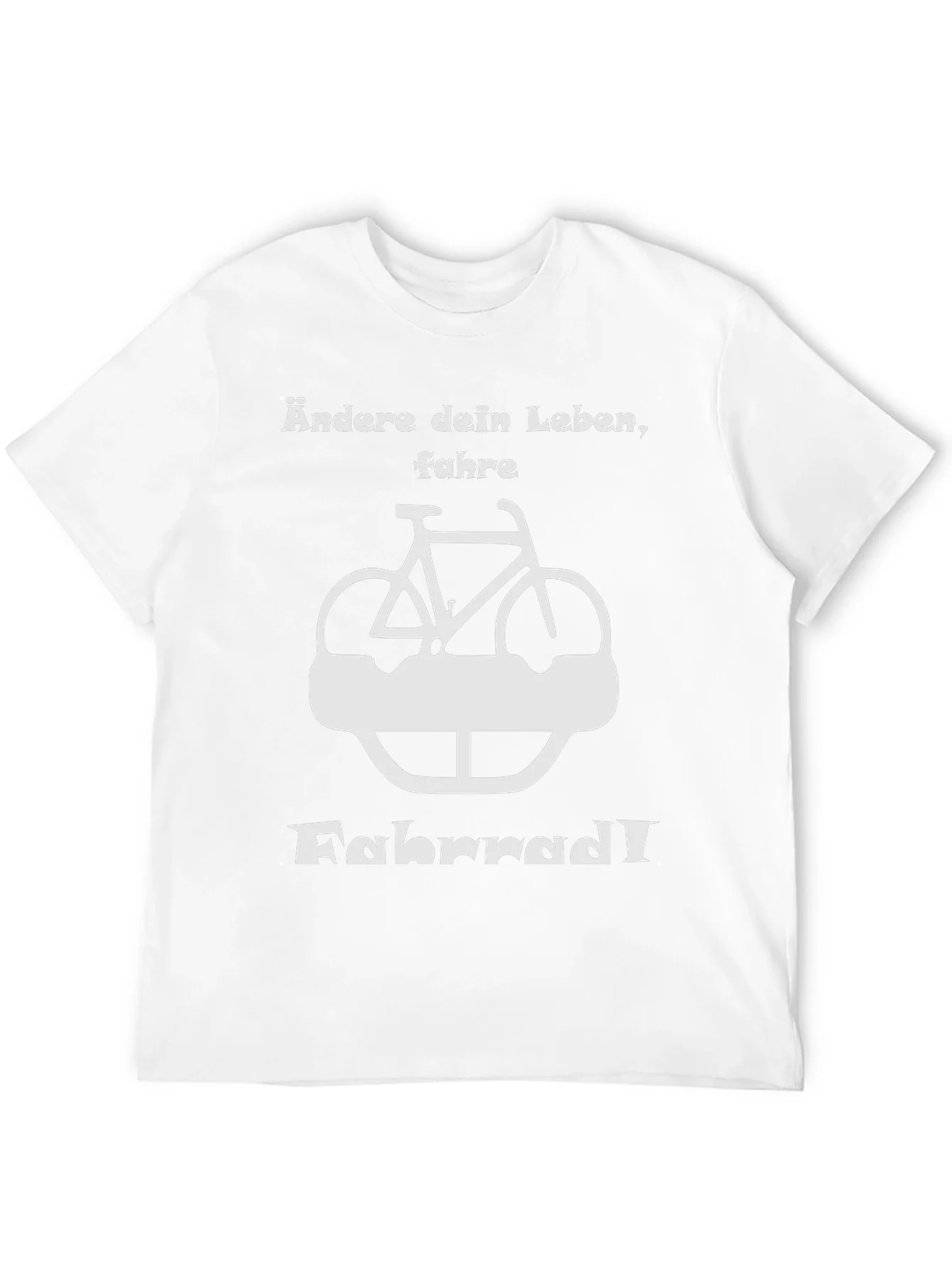 Ändere dein Leben Fahrrad T-Shirt