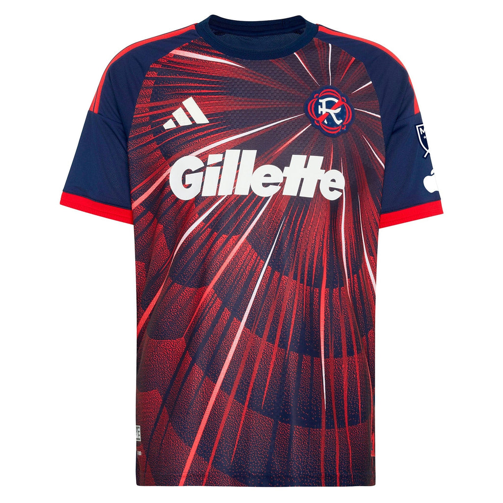 New England Revolution // Carles Gil #10 Official 2026 Independence Day On-Field Patch Jersey – Blue