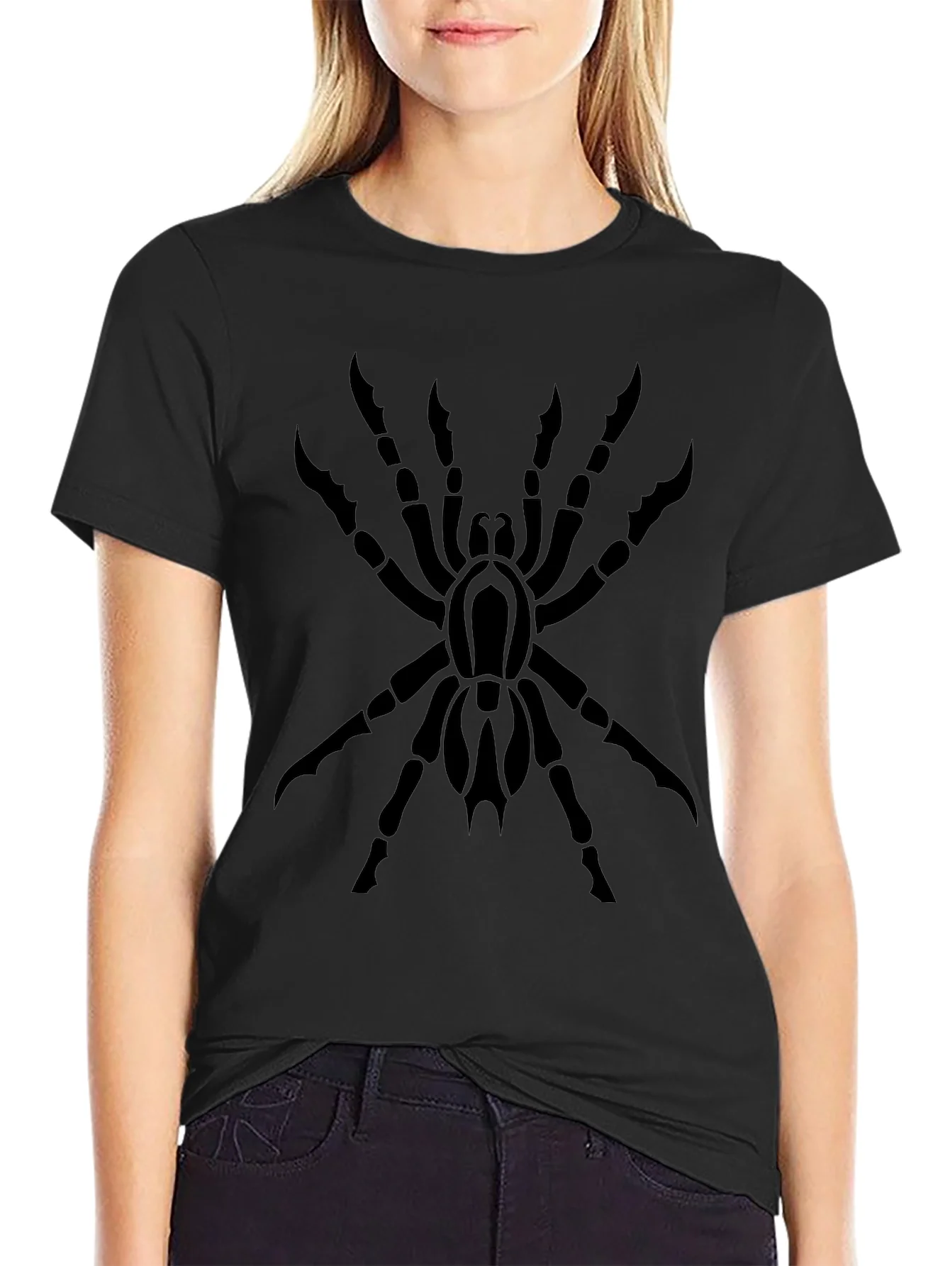 Spider Graphic Black T-Shirt