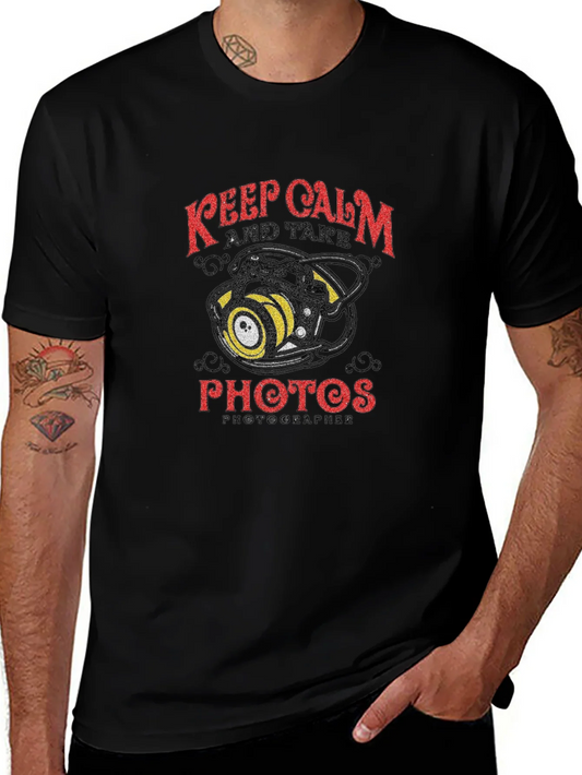 Keep Calm & Take Photos Graphic Tee