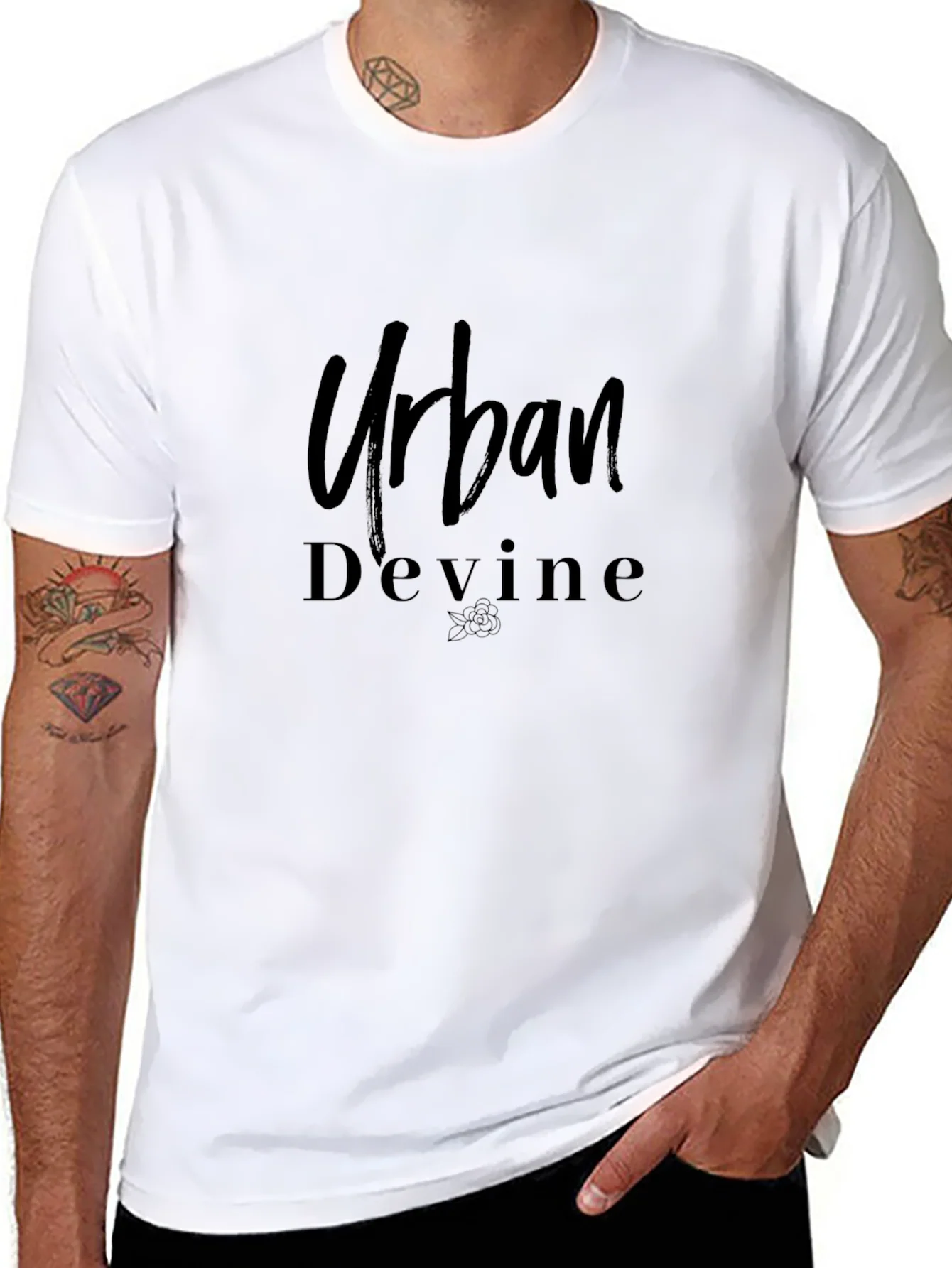 Urban Devine Black T-Shirt
