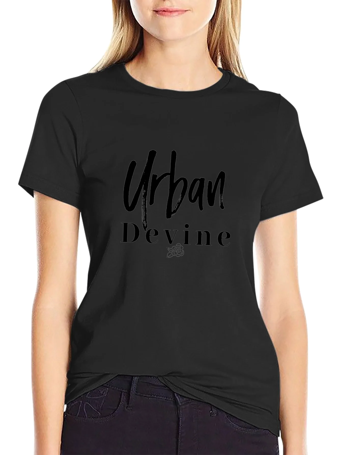 Urban Devine Black T-Shirt