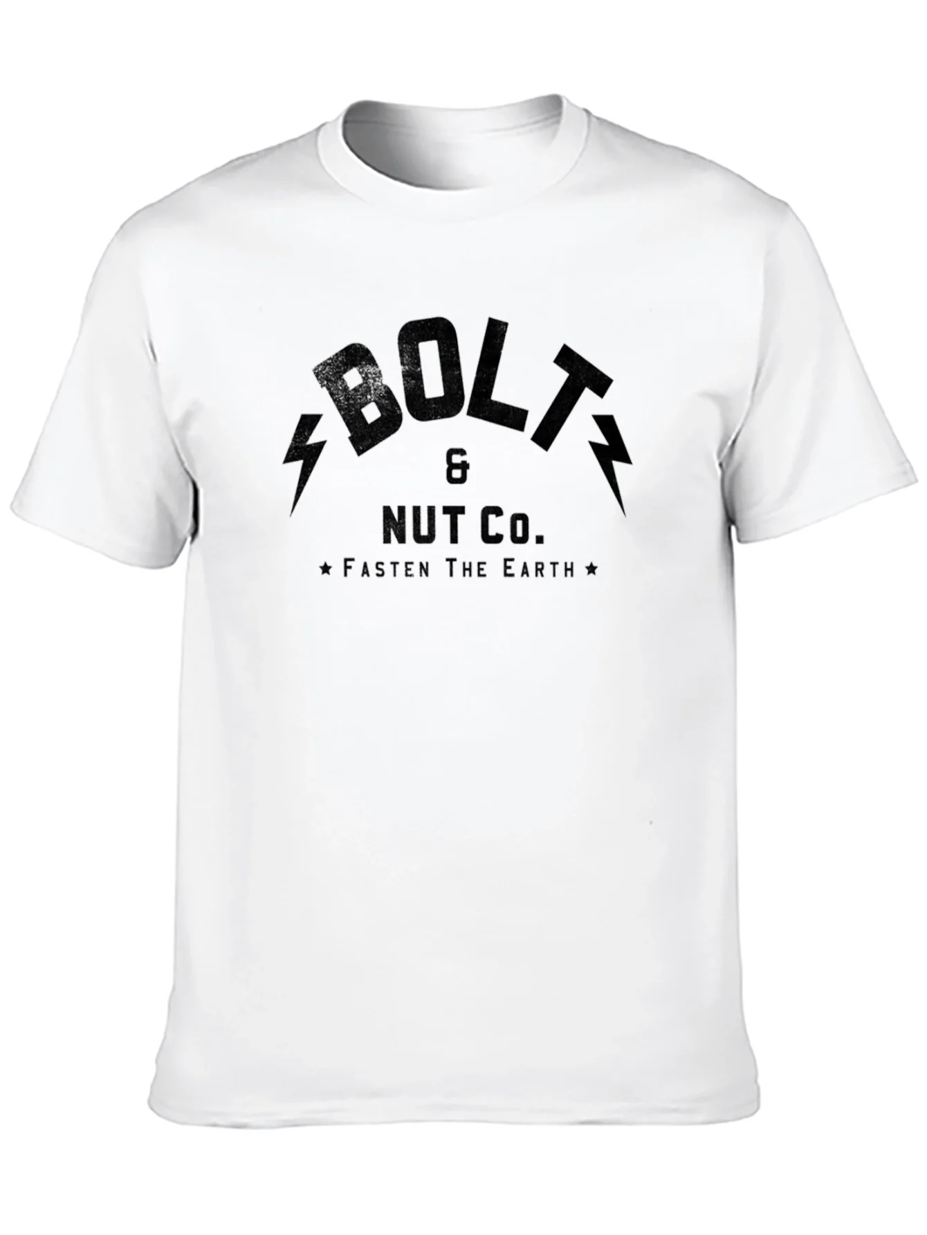 Bolt & Nut Co. Black Graphic T-Shirt