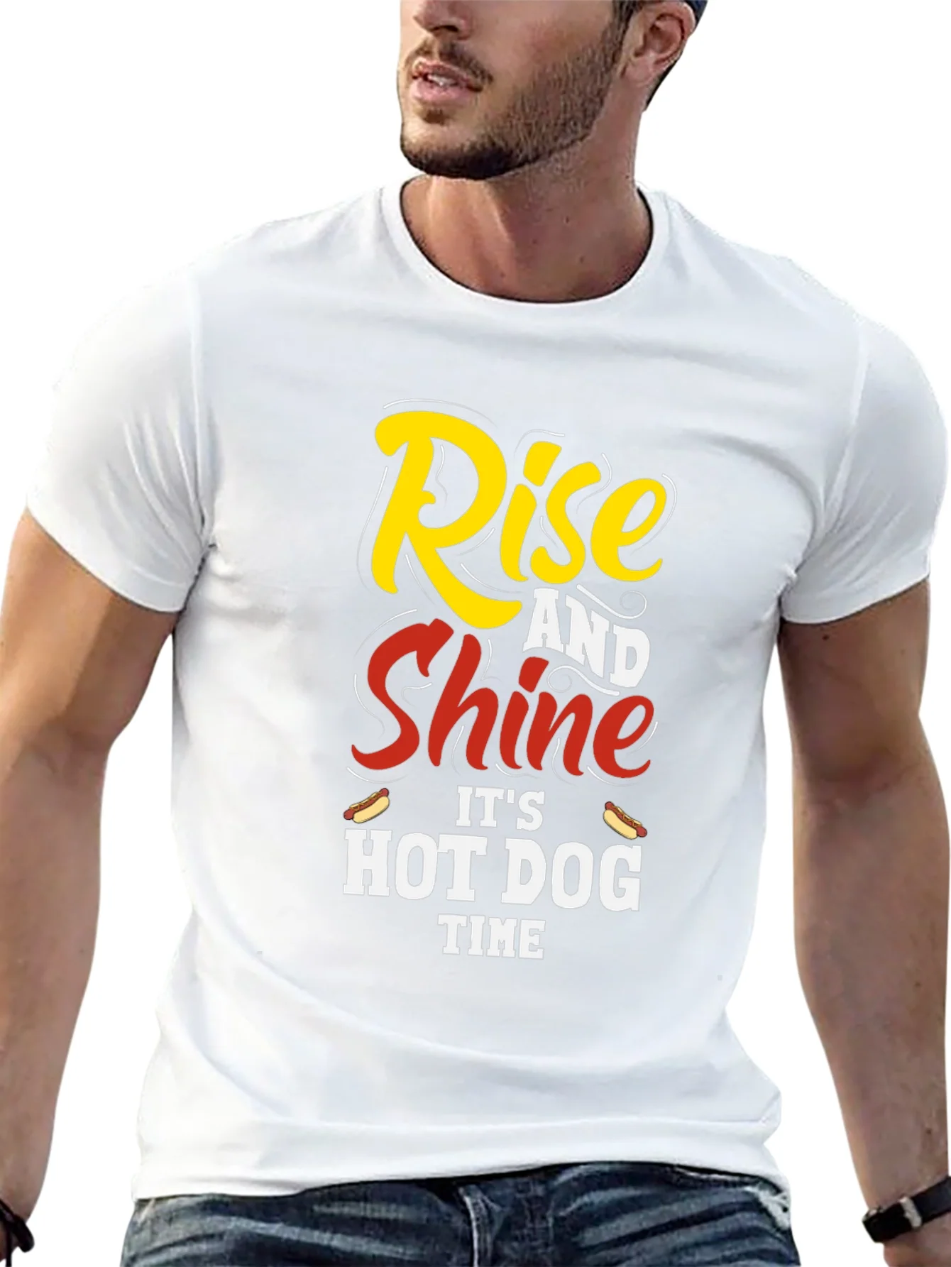 Rise and Shine Hot Dog T-Shirt
