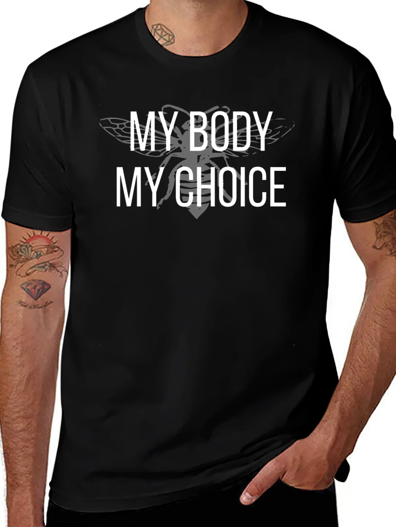 My Body My Choice Cicada T-Shirt
